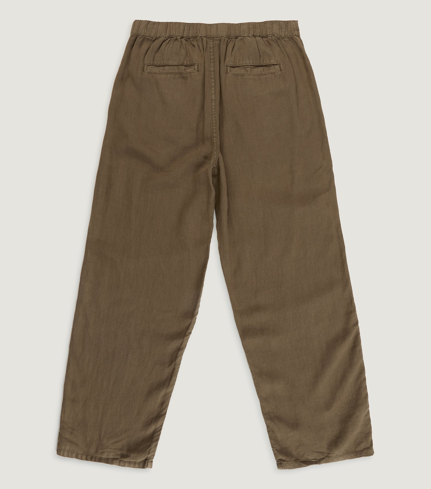 Linen Wide Pant Army - BLAW