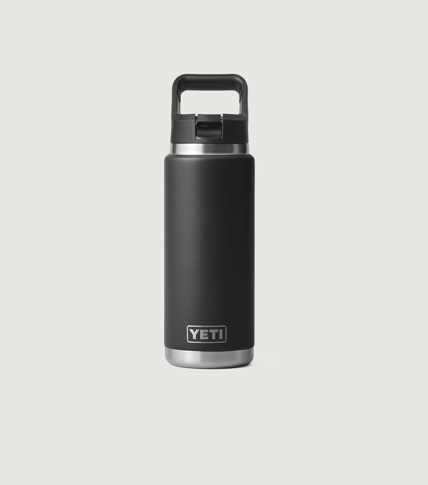 Rambler 26oz Bottle with Straw Cap Black - Yeti