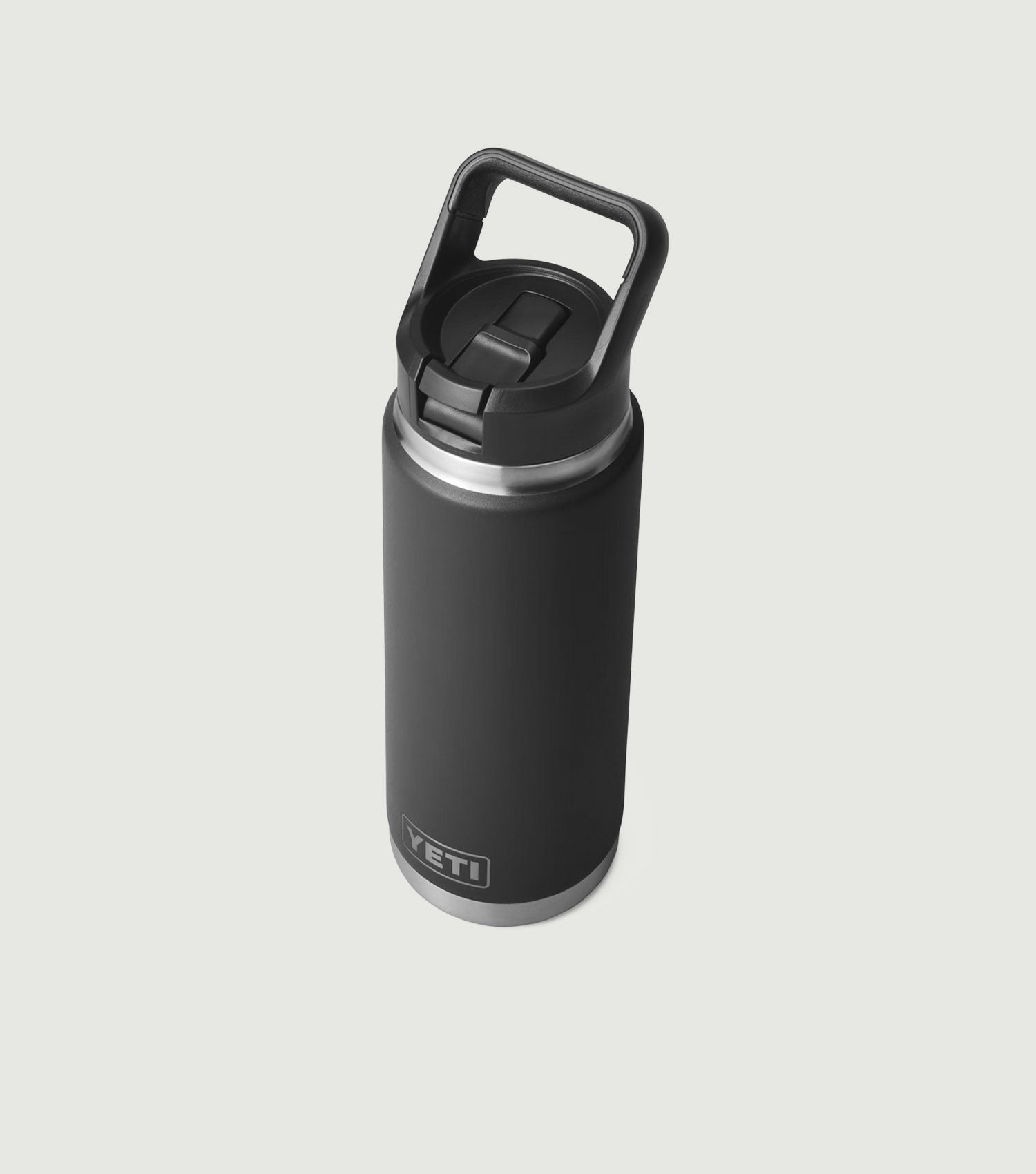 Rambler 26oz Bottle with Straw Cap Black - Yeti