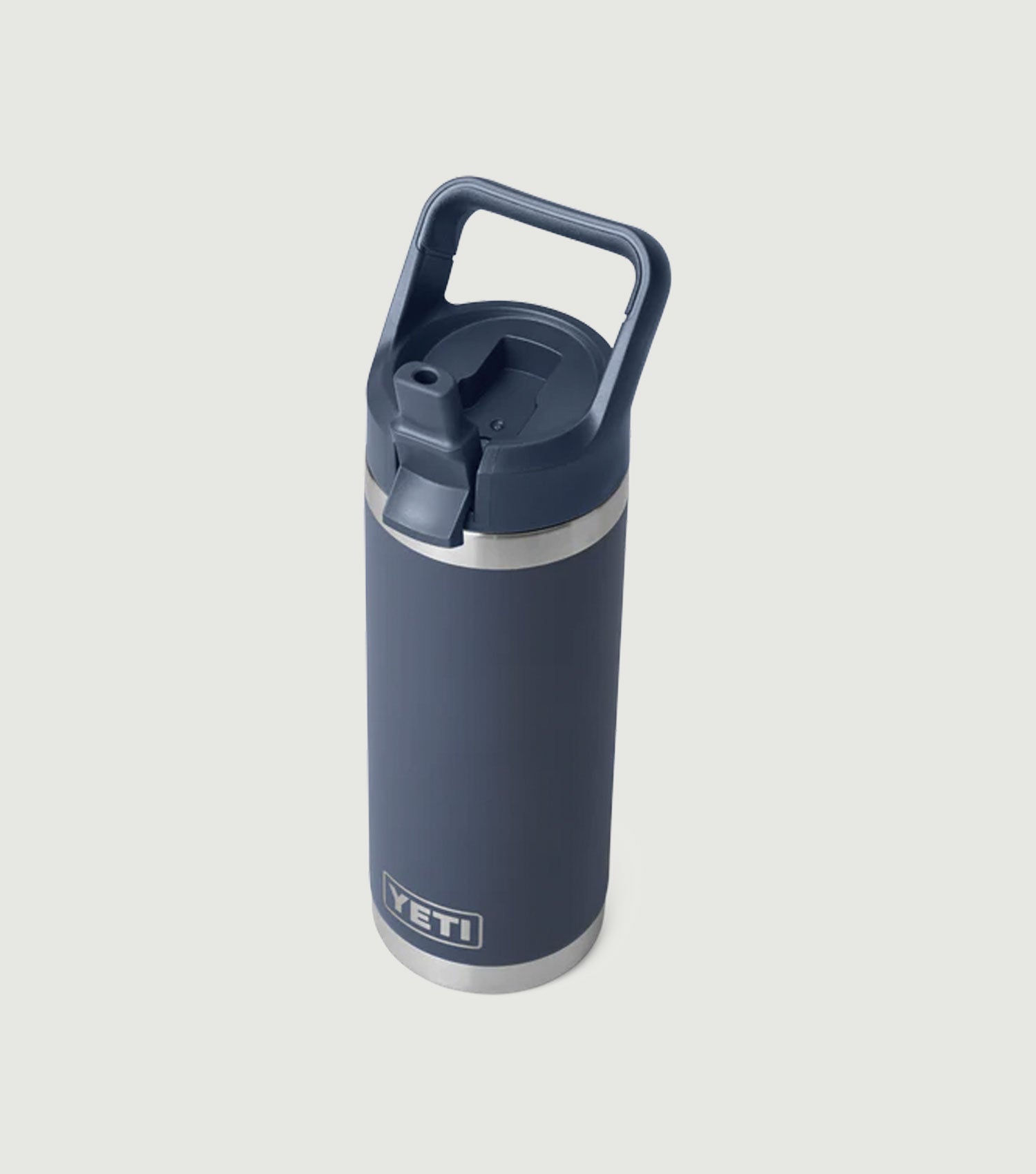 Rambler 18 Oz Straw Bottle Navy - Yeti