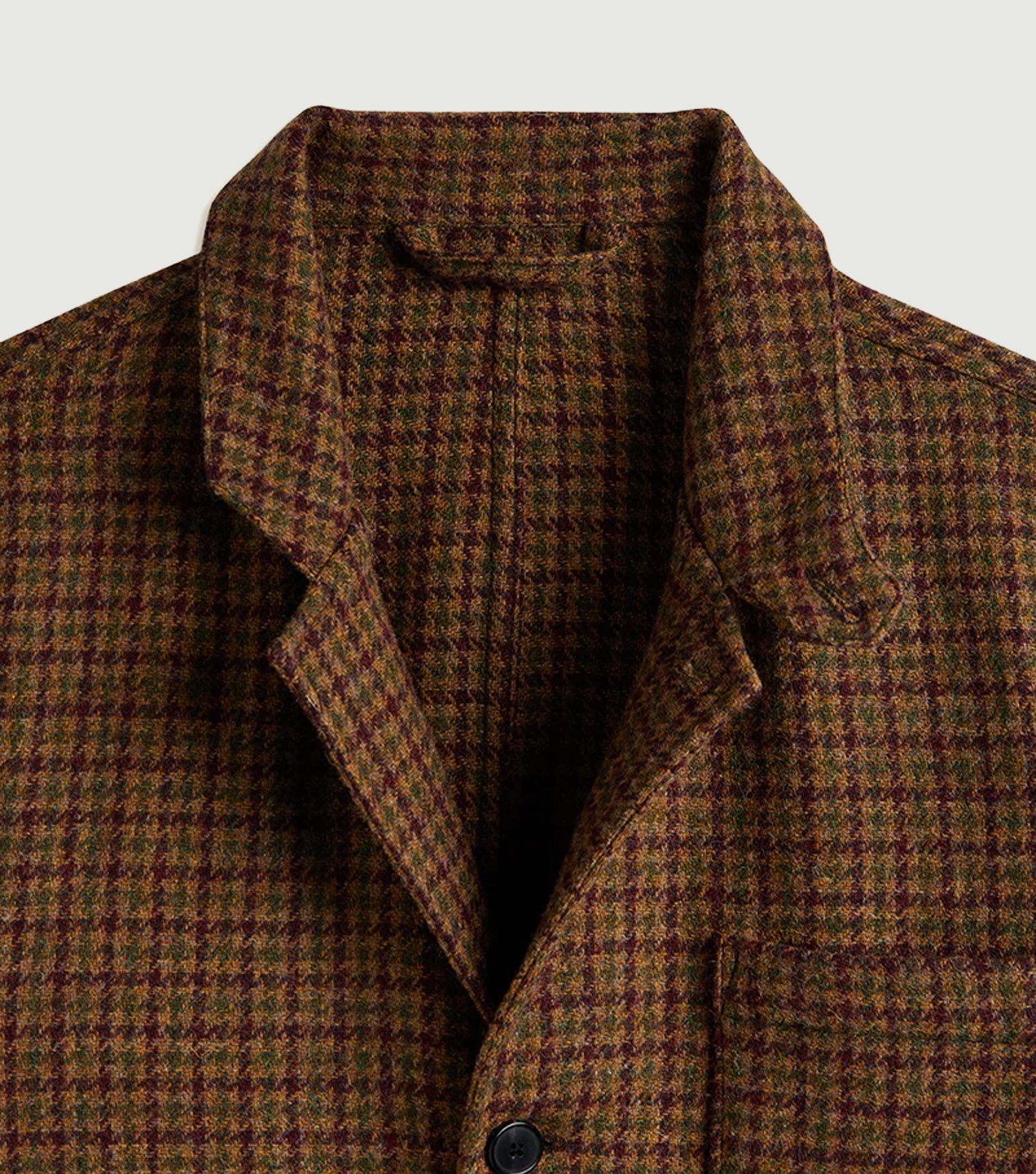Working Blazer Wool M. Pied Poule - Portuguese Flannel