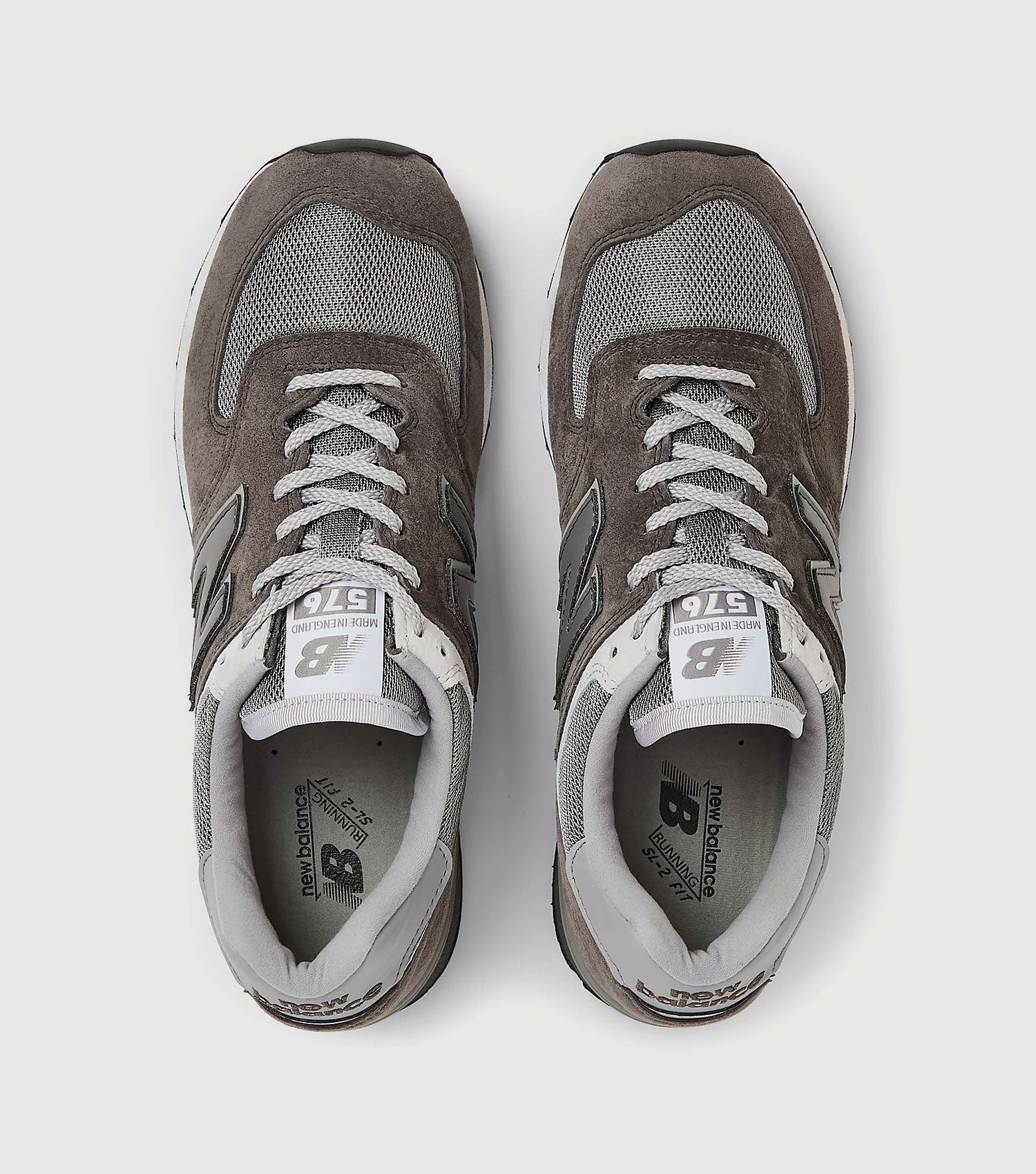 MADE in UK 576 Shoes Dark Grey - New Balance