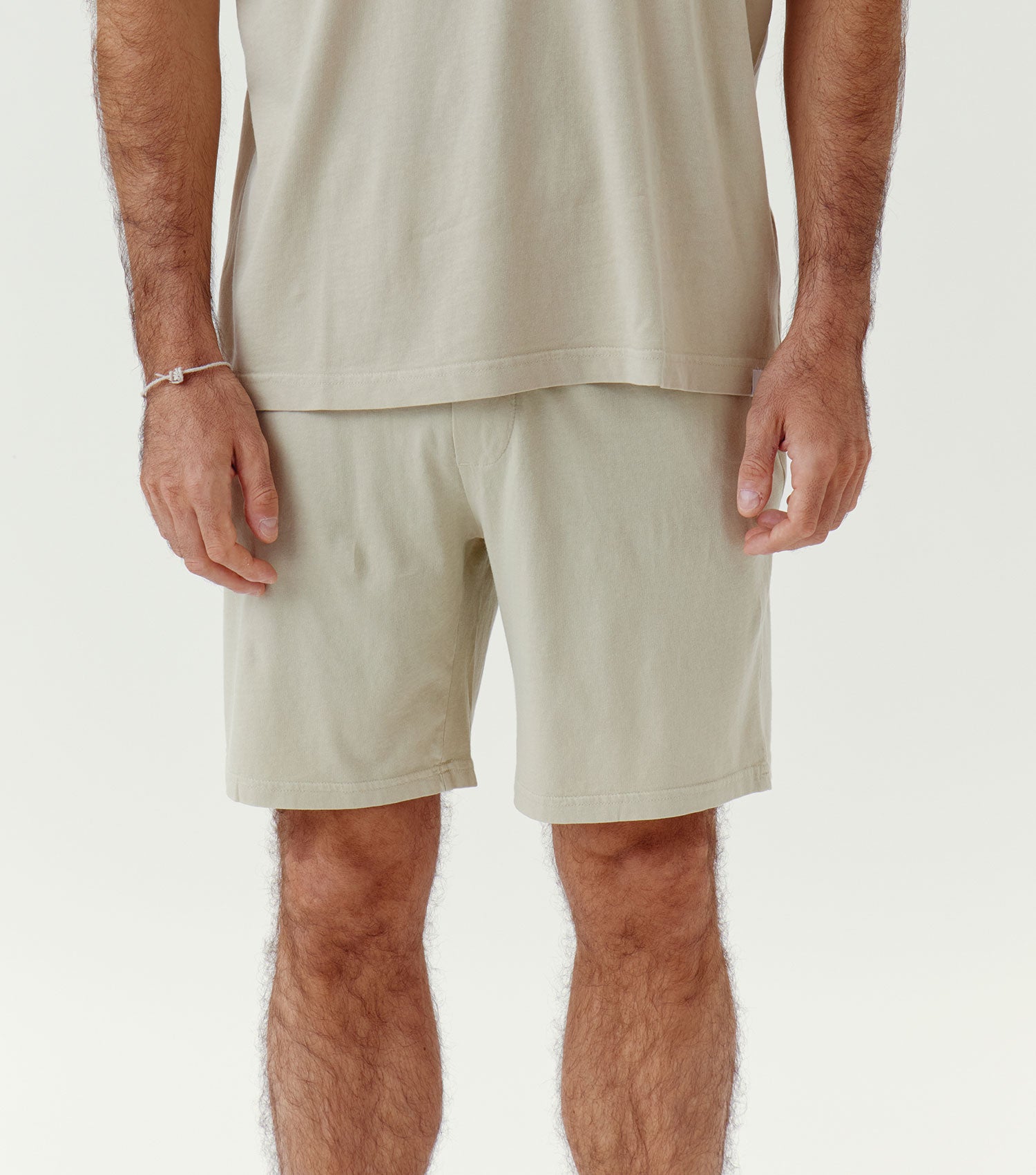 Cotton Jogger Short Stone - BLAW