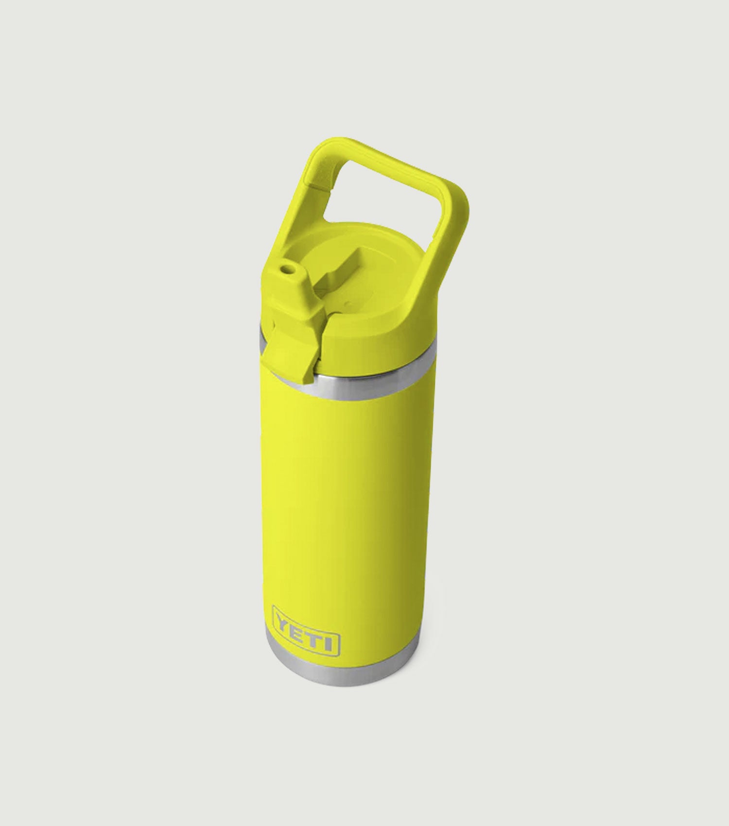 Rambler 18 Oz Straw Bottle Firefly Yellow - Yeti