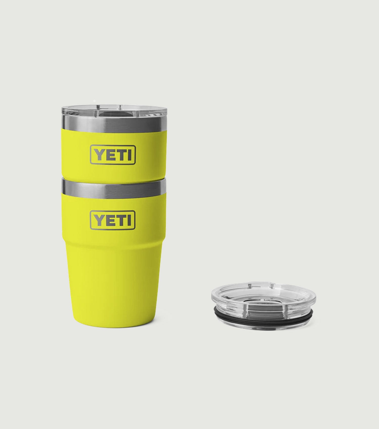 Rambler 16 Oz Stackable Cup Firefly Yellow - Yeti