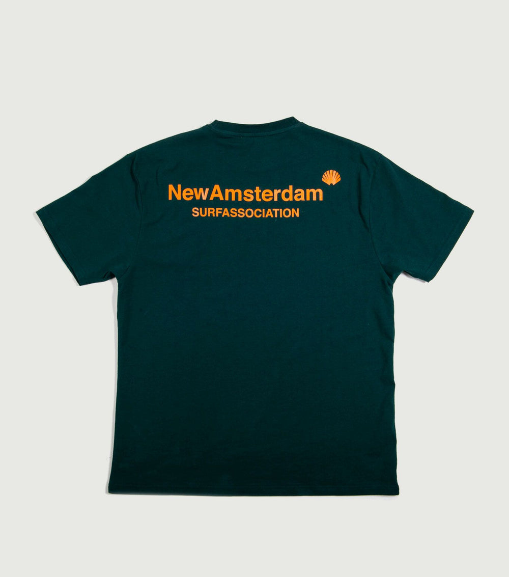 Logo Tee Green - New Amsterdam Surf Association