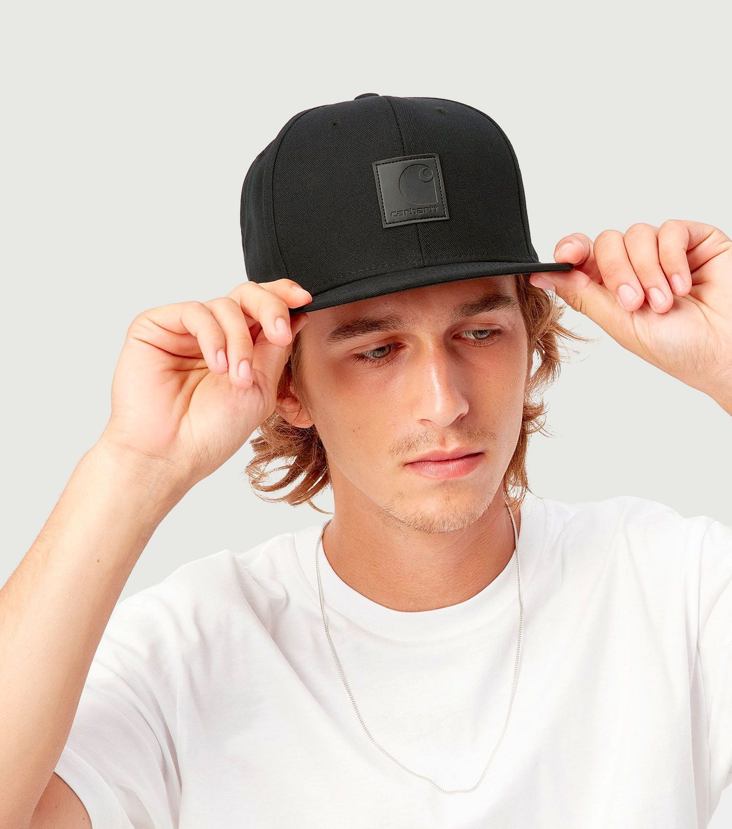 Logo Cap Black - Carhartt