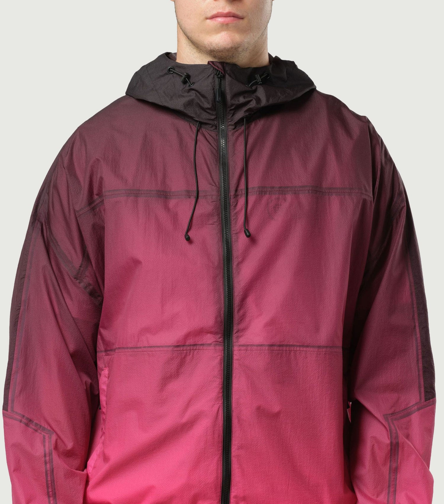 Rasberry Breeze Jacket Ombre Print - Purple Mountain