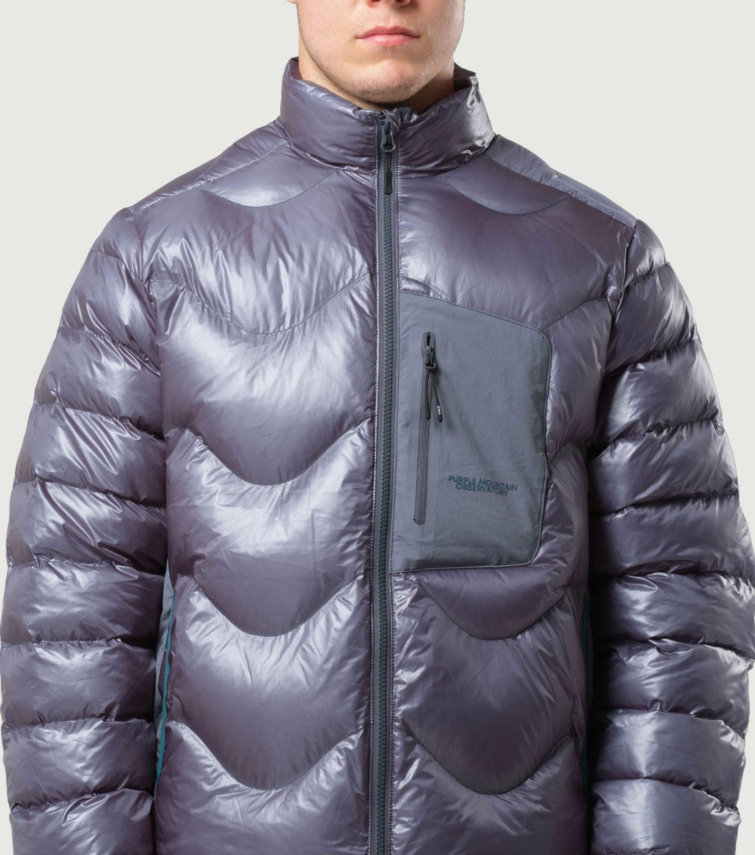 Stormy waves light puffa Stormy - Purple Mountain
