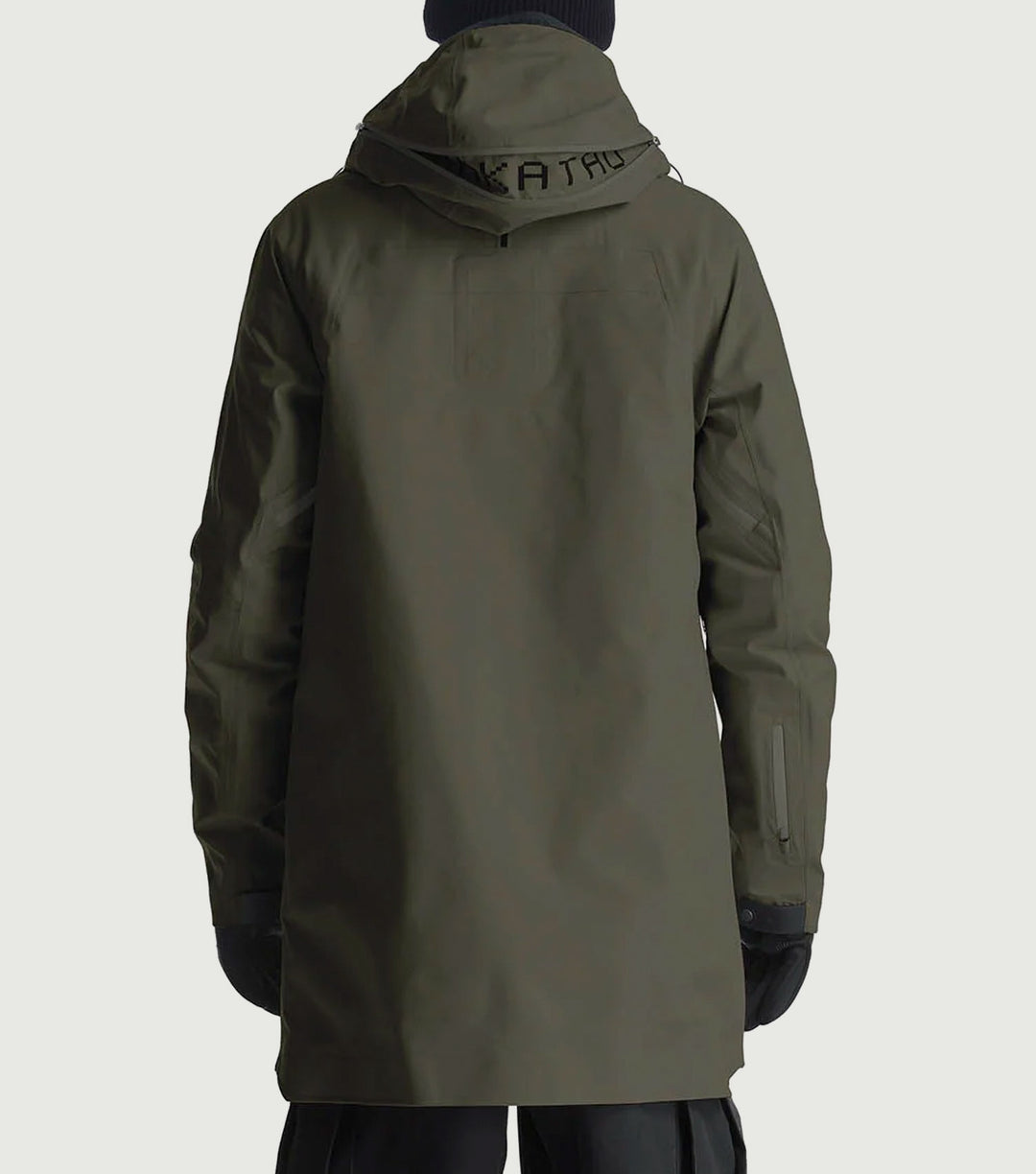 Qm434 Liner Parka Coffe Green - Krakatau