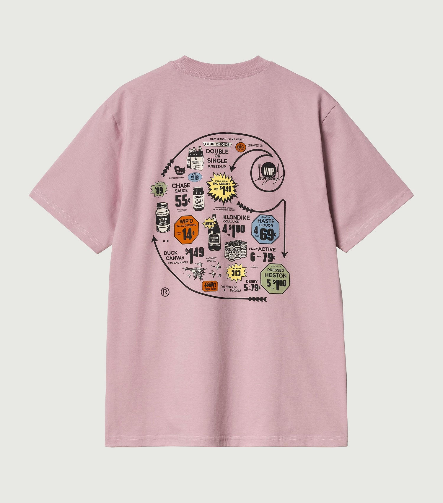 Catalogue C Logo T-Shirt Hortensia - Carhartt WIP