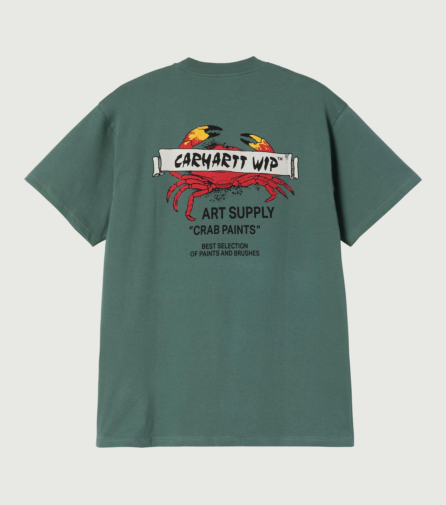 Crab Paint T-Shirt Silver Pine - Carhartt WIP