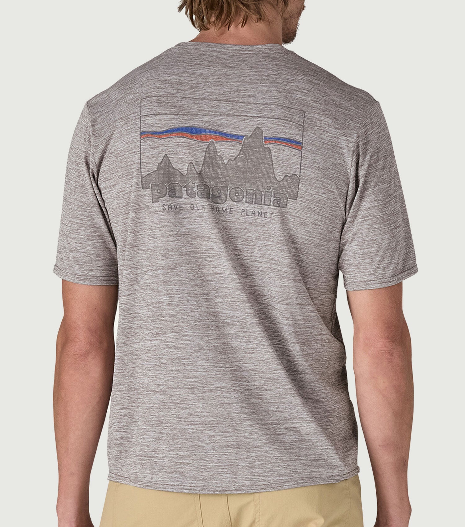 Men's Capilene® Cool Daily Graphic Shirt Feather Grey - Patagonia