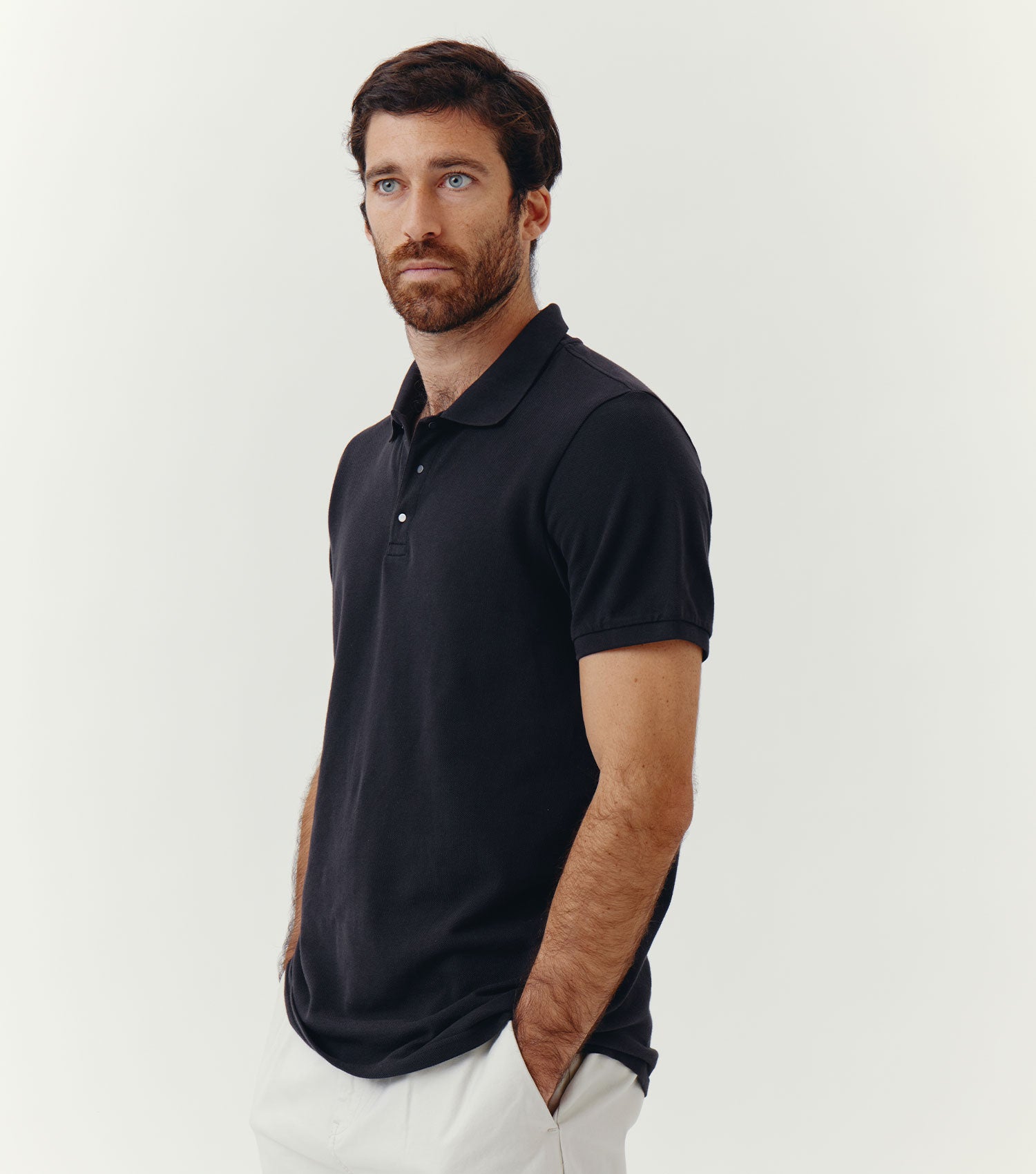 Polo Piqué Charcoal - BLAW