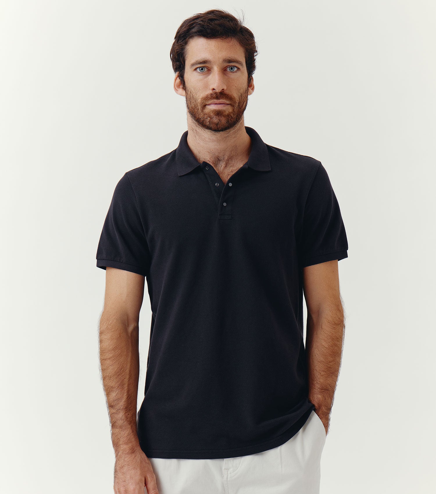 Polo Piqué Charcoal - BLAW