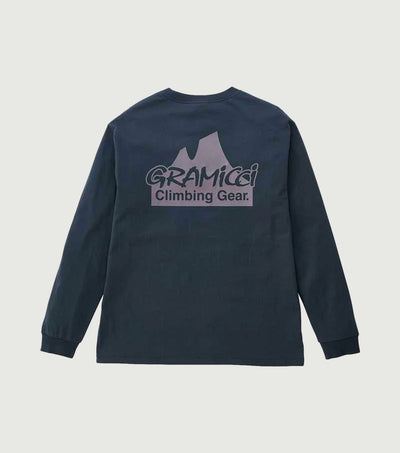 Climbing Gear L/S Tee Vintage Black - Gramicci