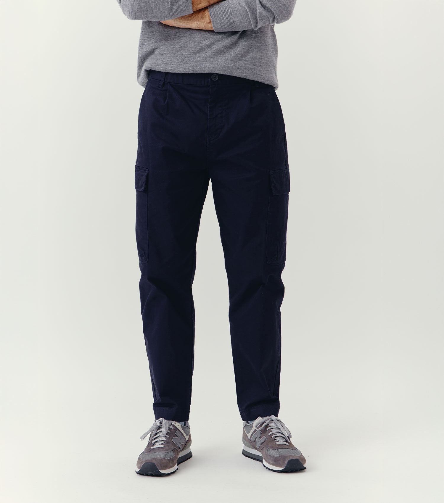 Carrot Cargo Pleat Pant 2/60 Night - BLAW