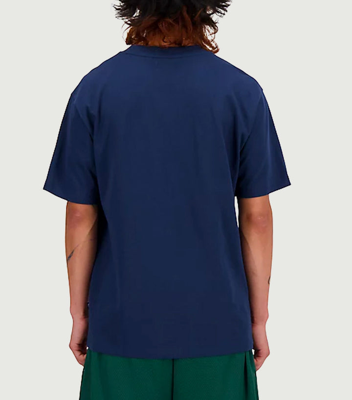 Athletics Basketball T-Shirt Navy - New Balance