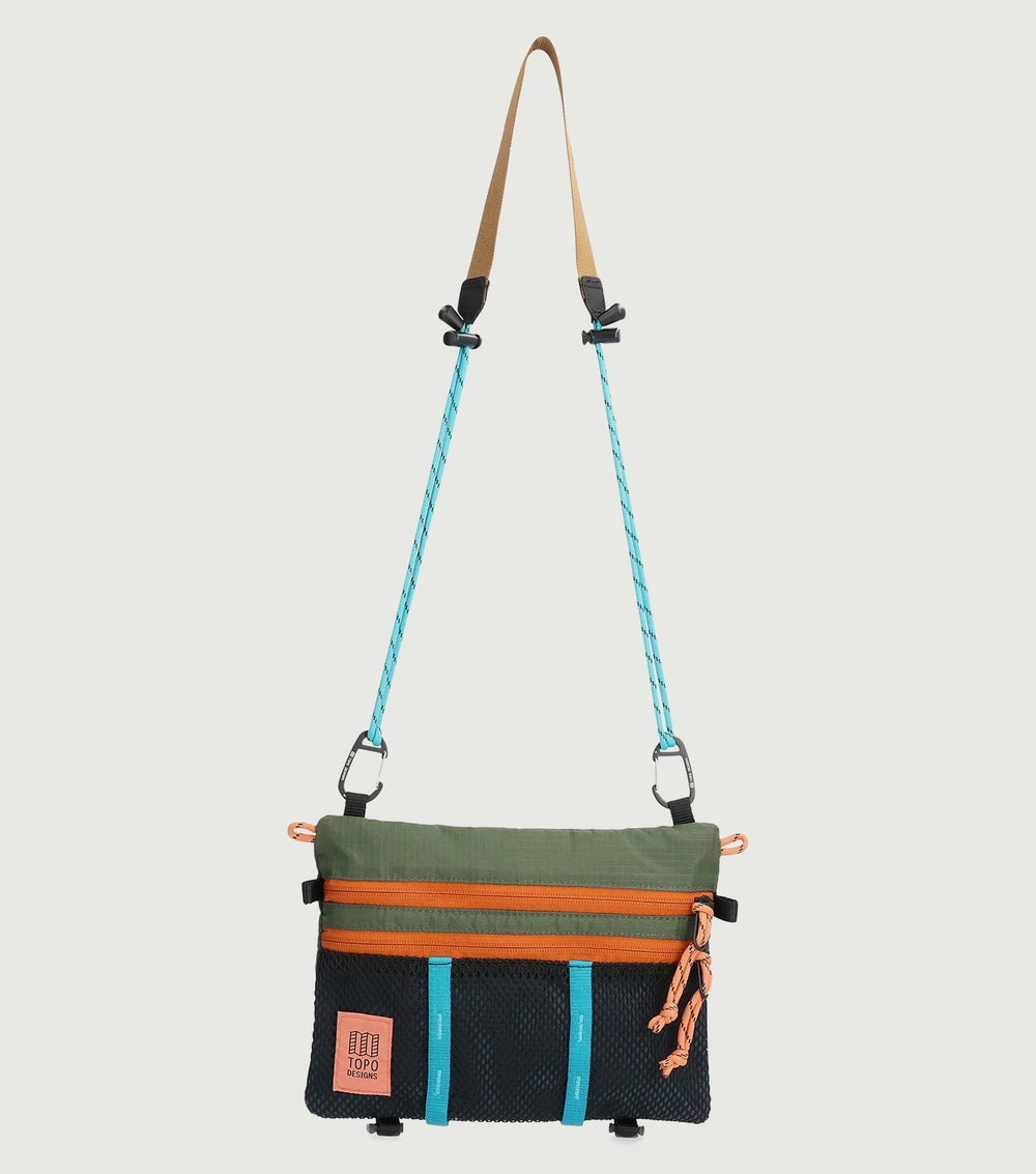 Mountain Accessory Shoulder Bag Olive Pound Blue - Topo Designs