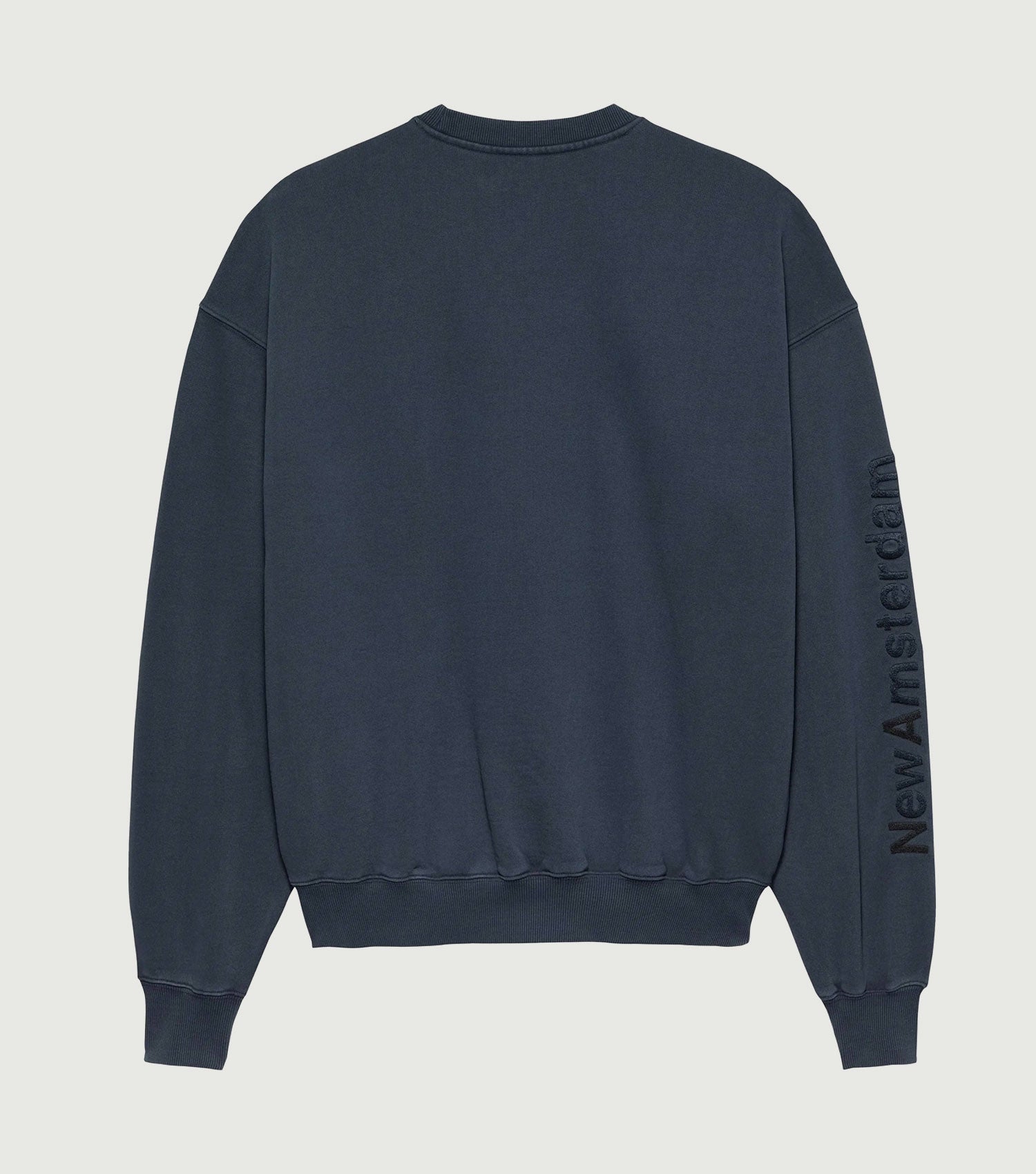 Logo CrewNeck Tonal/Navy Blazer - New Amsterdam Surf Association