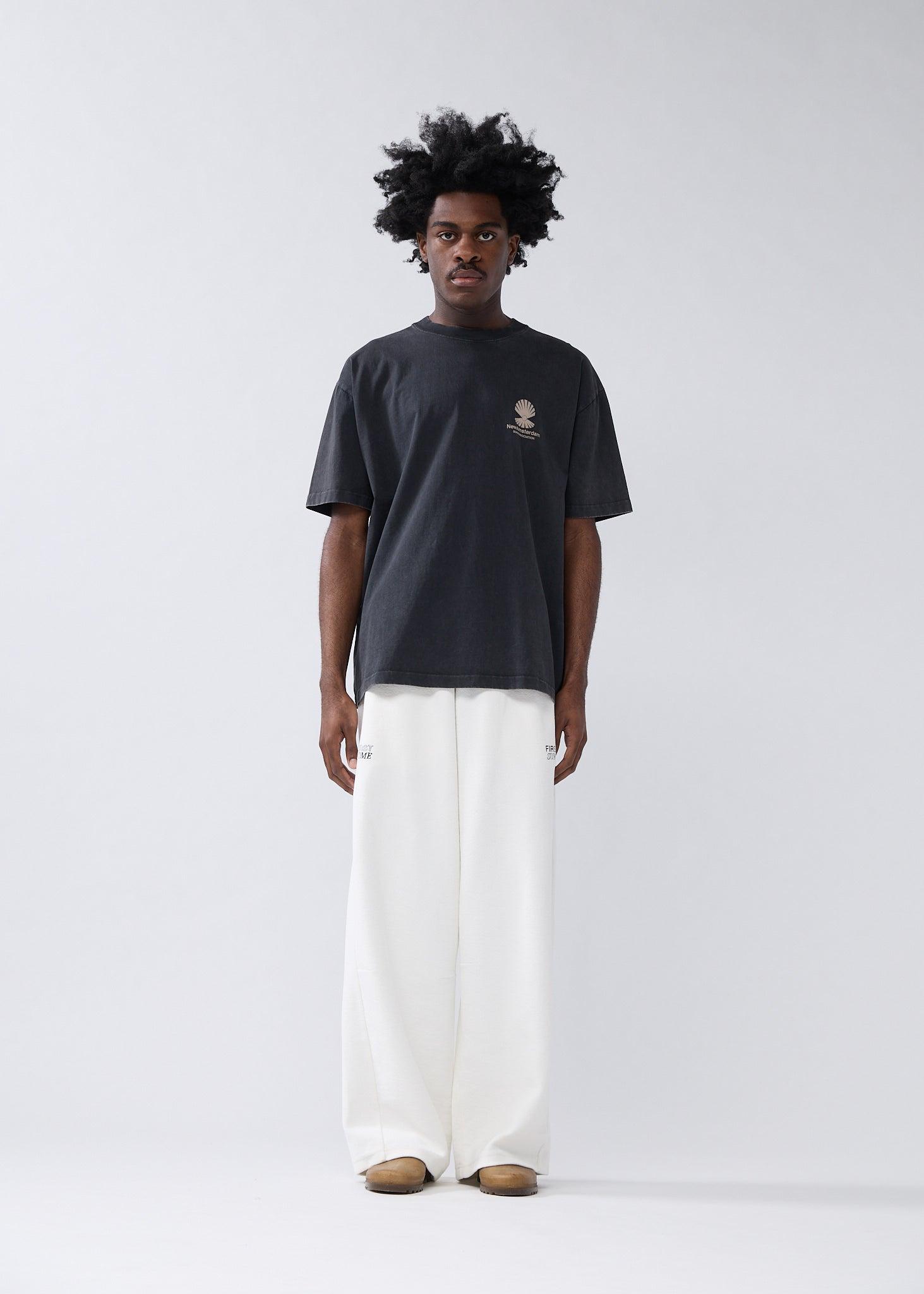 Oyster Tee Black - New Amsterdam Surf Association