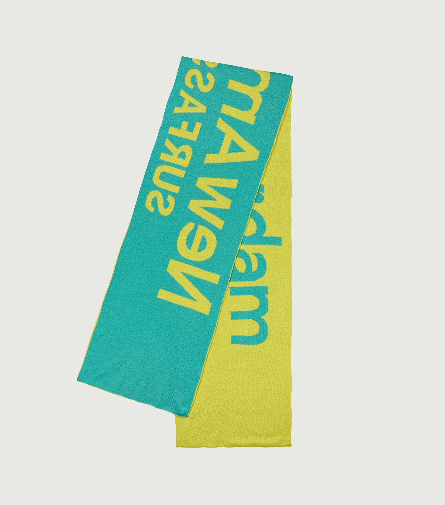 Name Scarf Marine Blue Celery - New Amsterdam Surf Association