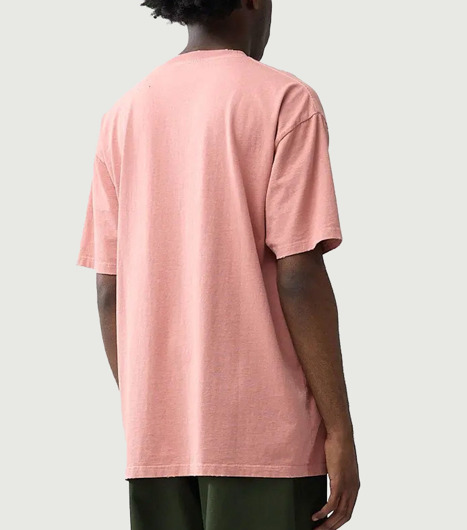 Throw Pocket Tee Cameo Brown Pink - New Amsterdam Surf Association