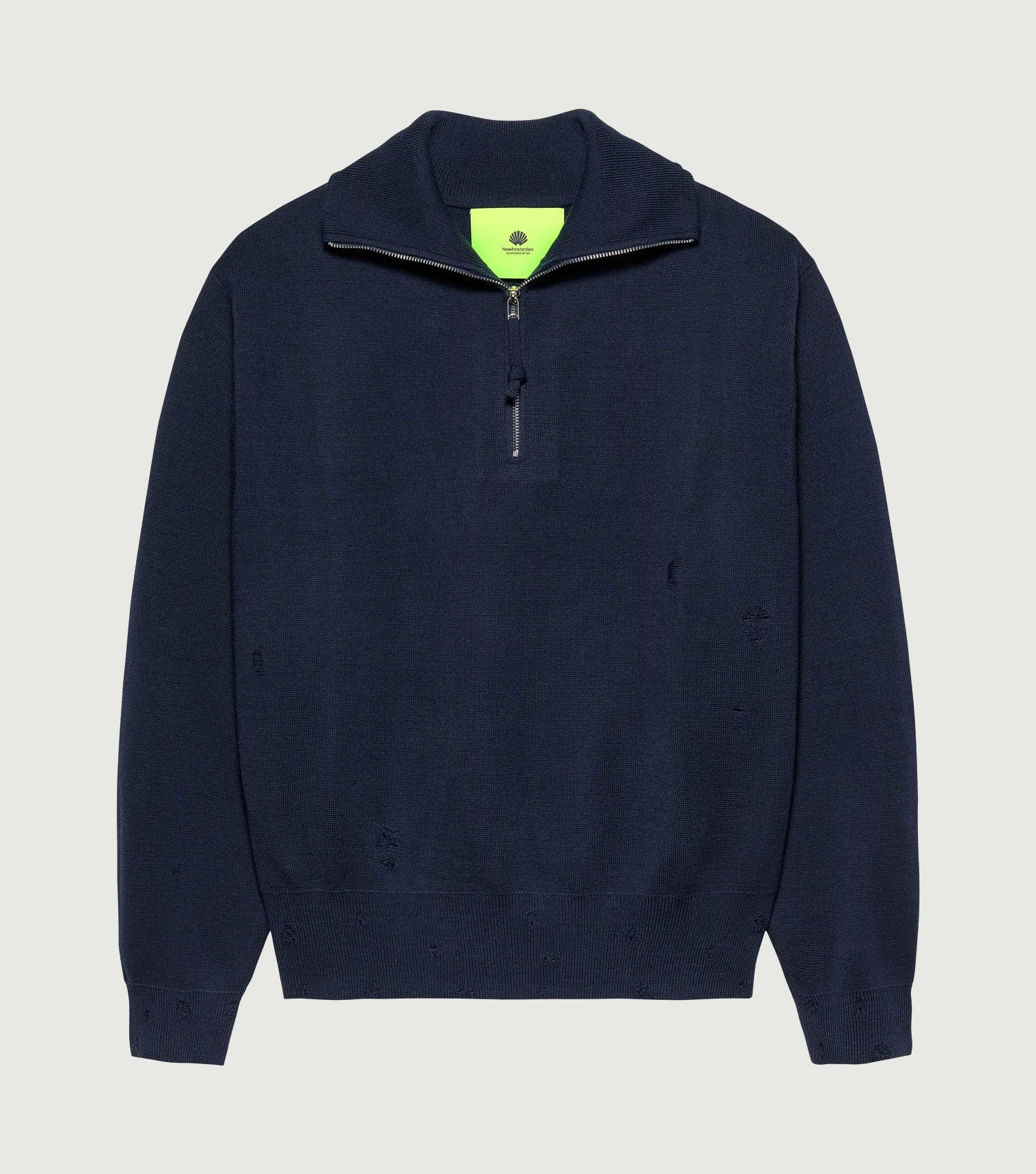 Half Zip Sailor Knit - New Amsterdam Surf Association