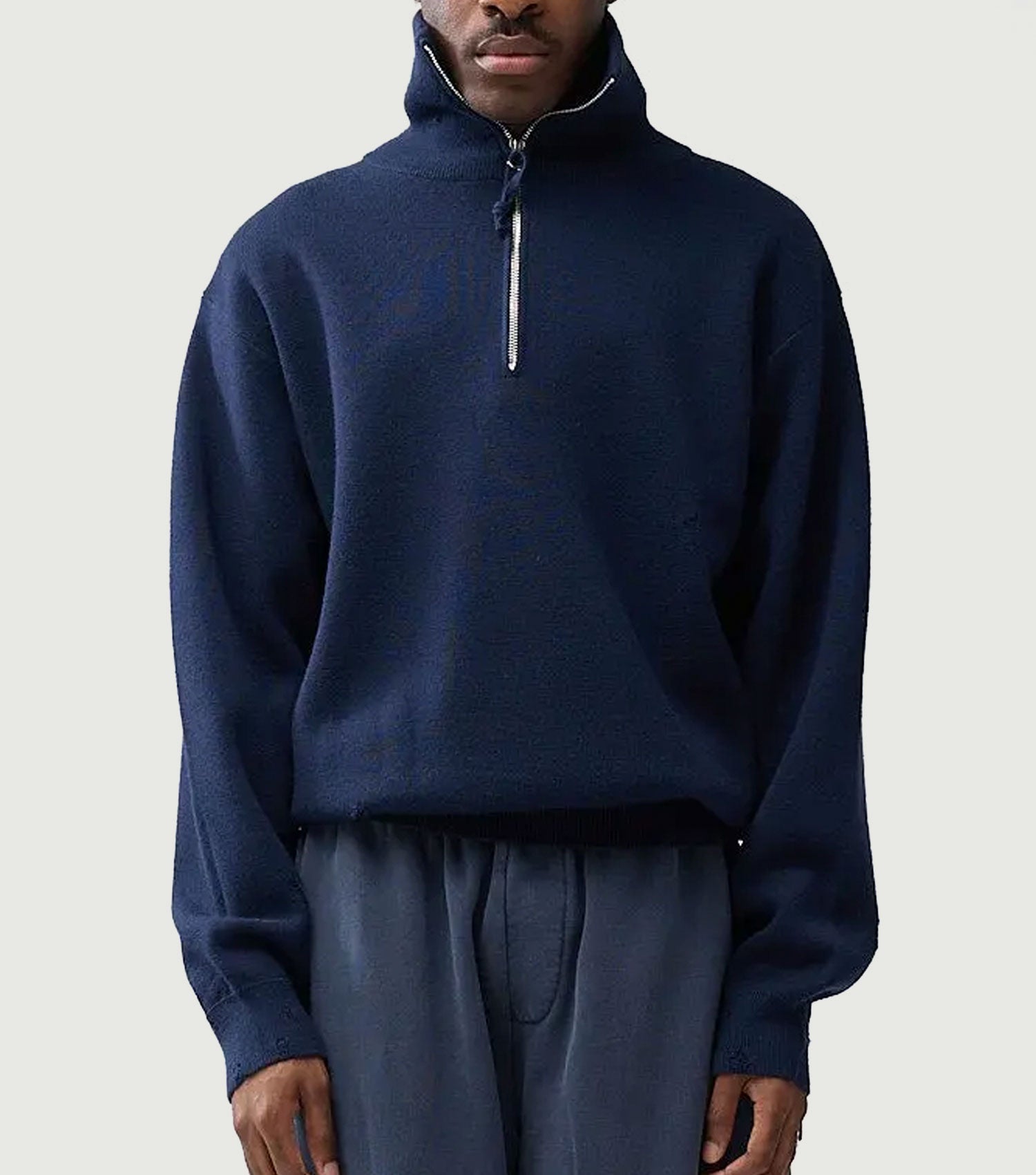 Half Zip Sailor Knit - New Amsterdam Surf Association