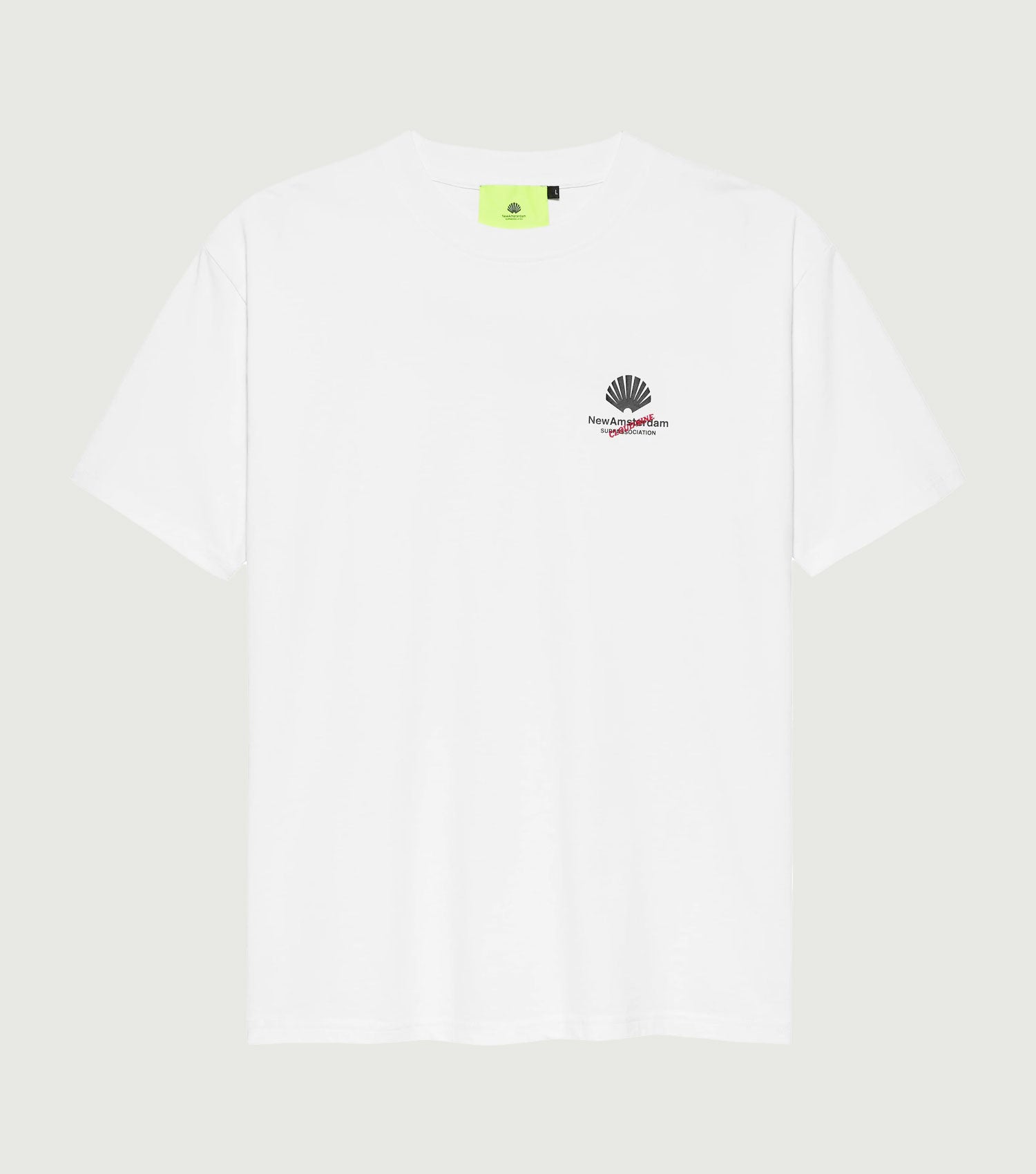 Cloud Nine Tee White - New Amsterdam Surf Association