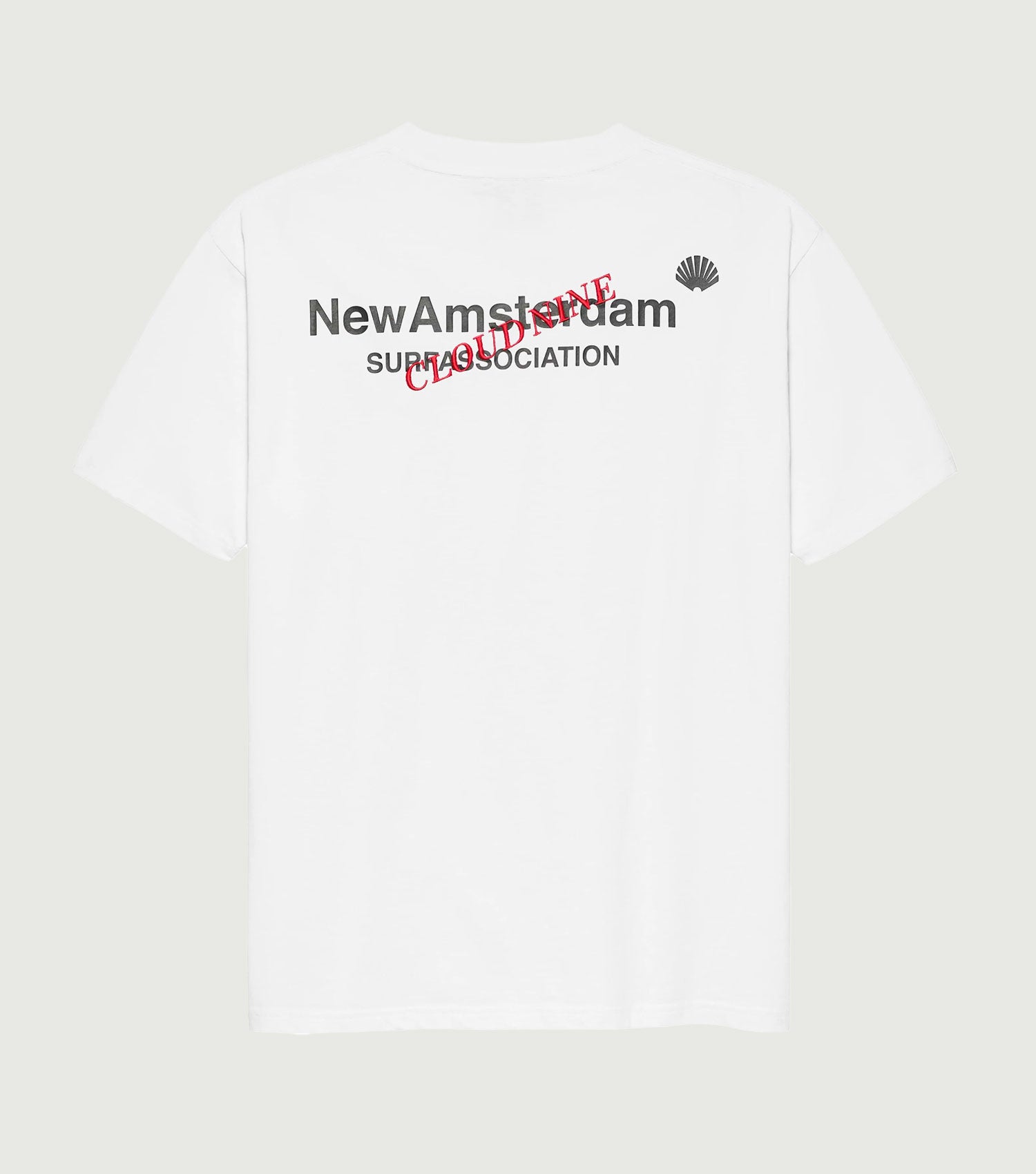 Cloud Nine Tee White - New Amsterdam Surf Association