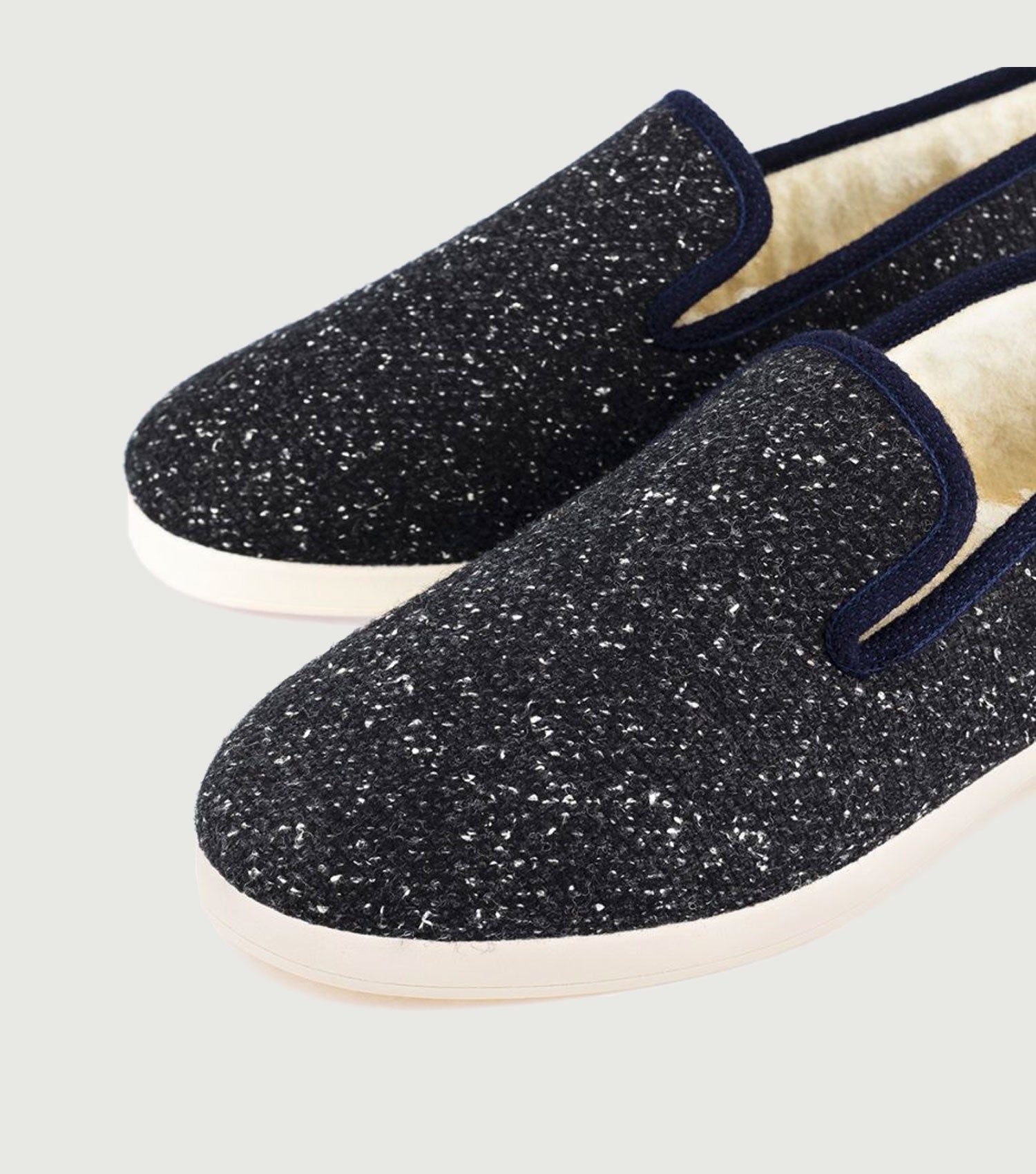 Slippers Ulises Ribete Azul - Balbino