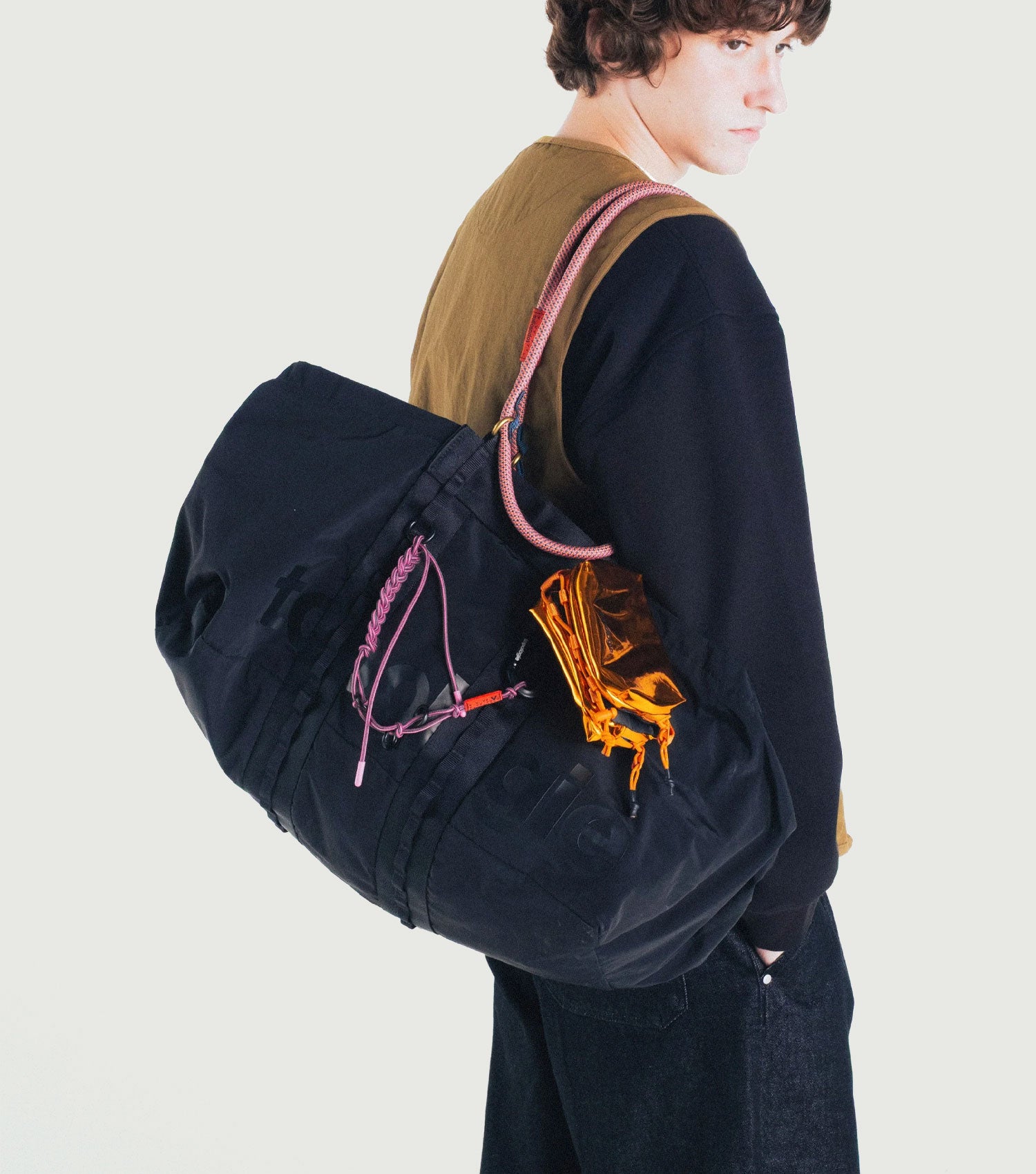 10mm Rope Loop Pink Checkboard - Topologie