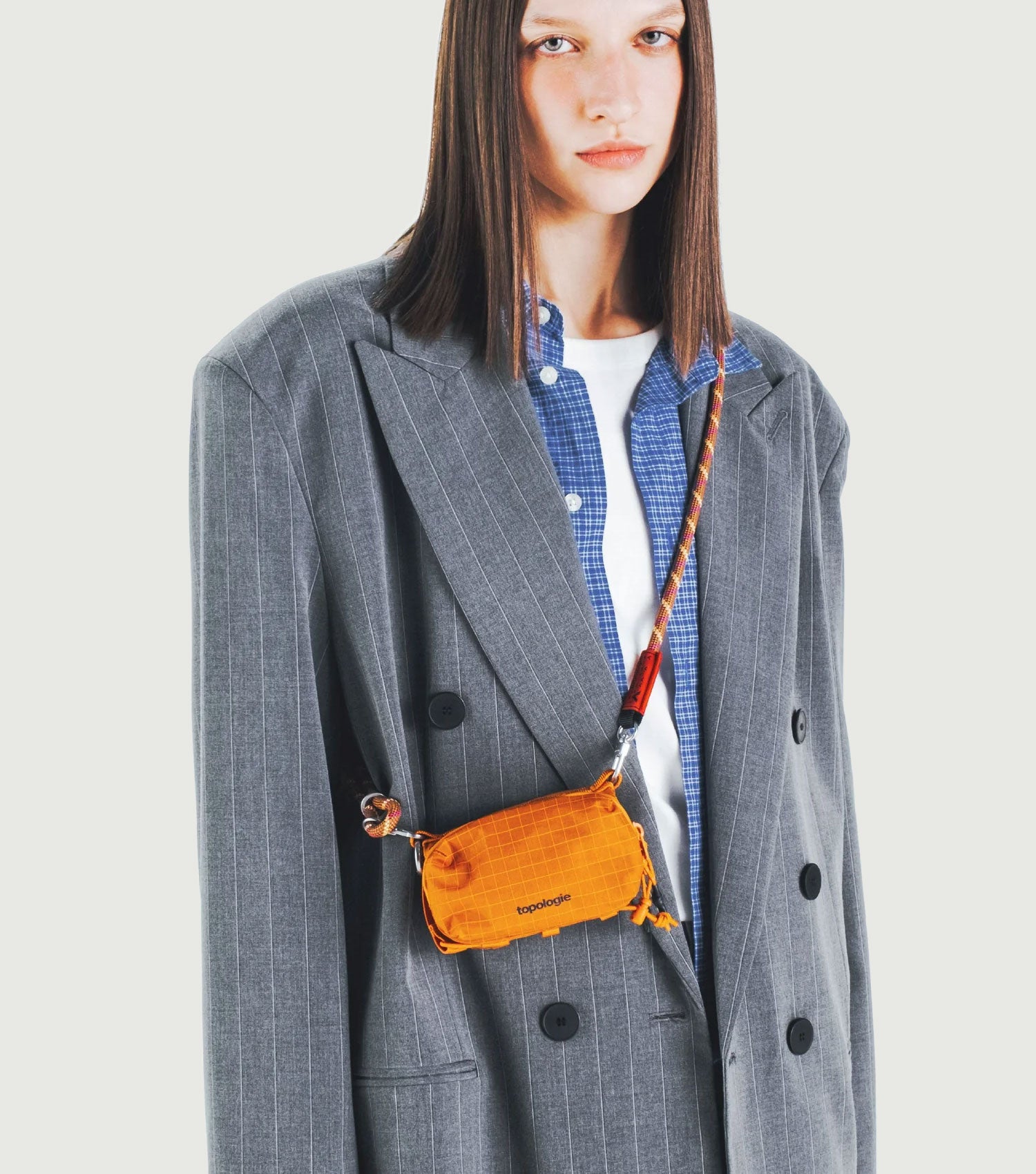 Rope Strap 8.00mm Orange Helix - Topologie