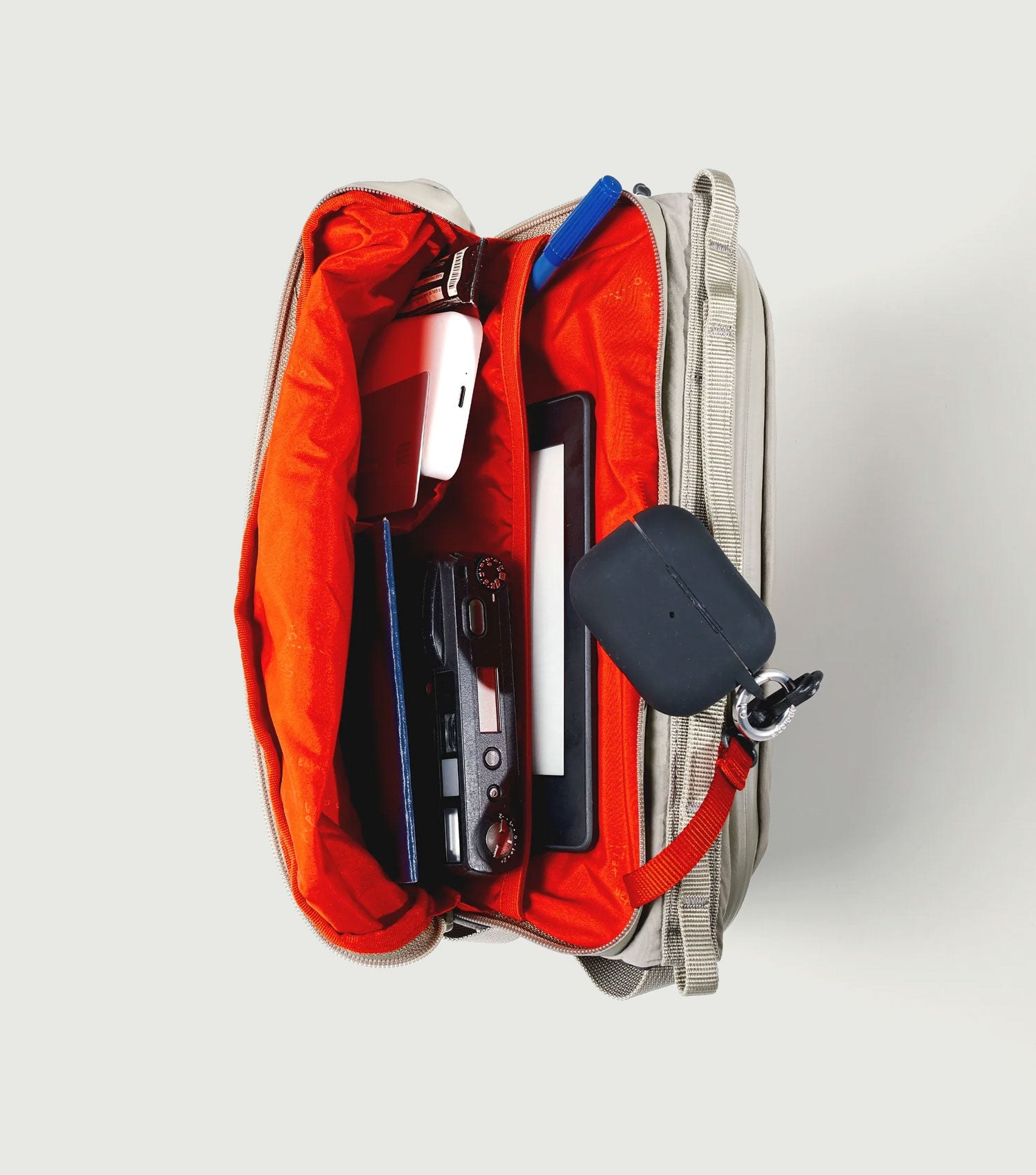 Bottle Sacoche Large Moss Putty Papery - Topologie