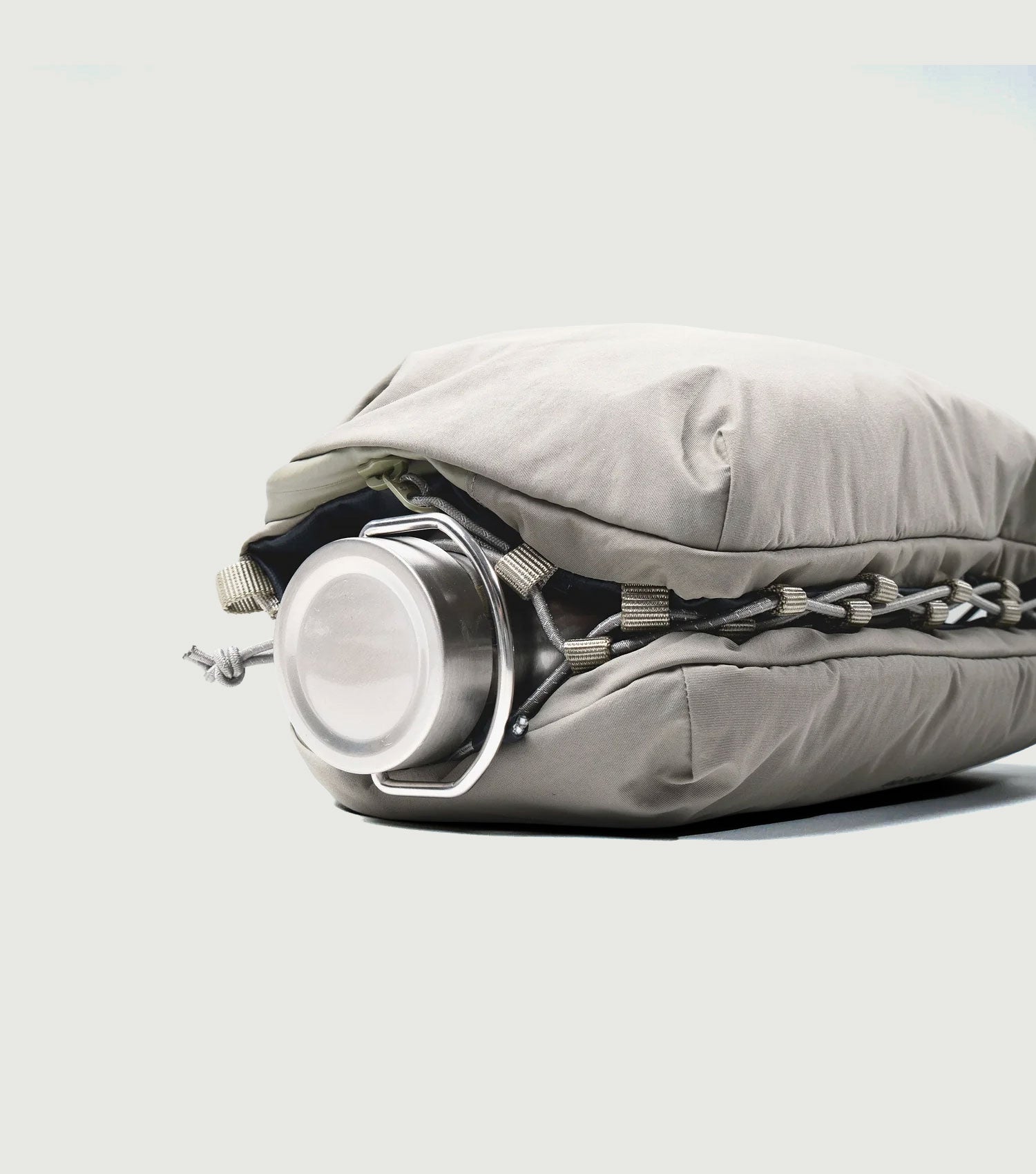 Bottle Sacoche Large Moss Putty Papery - Topologie