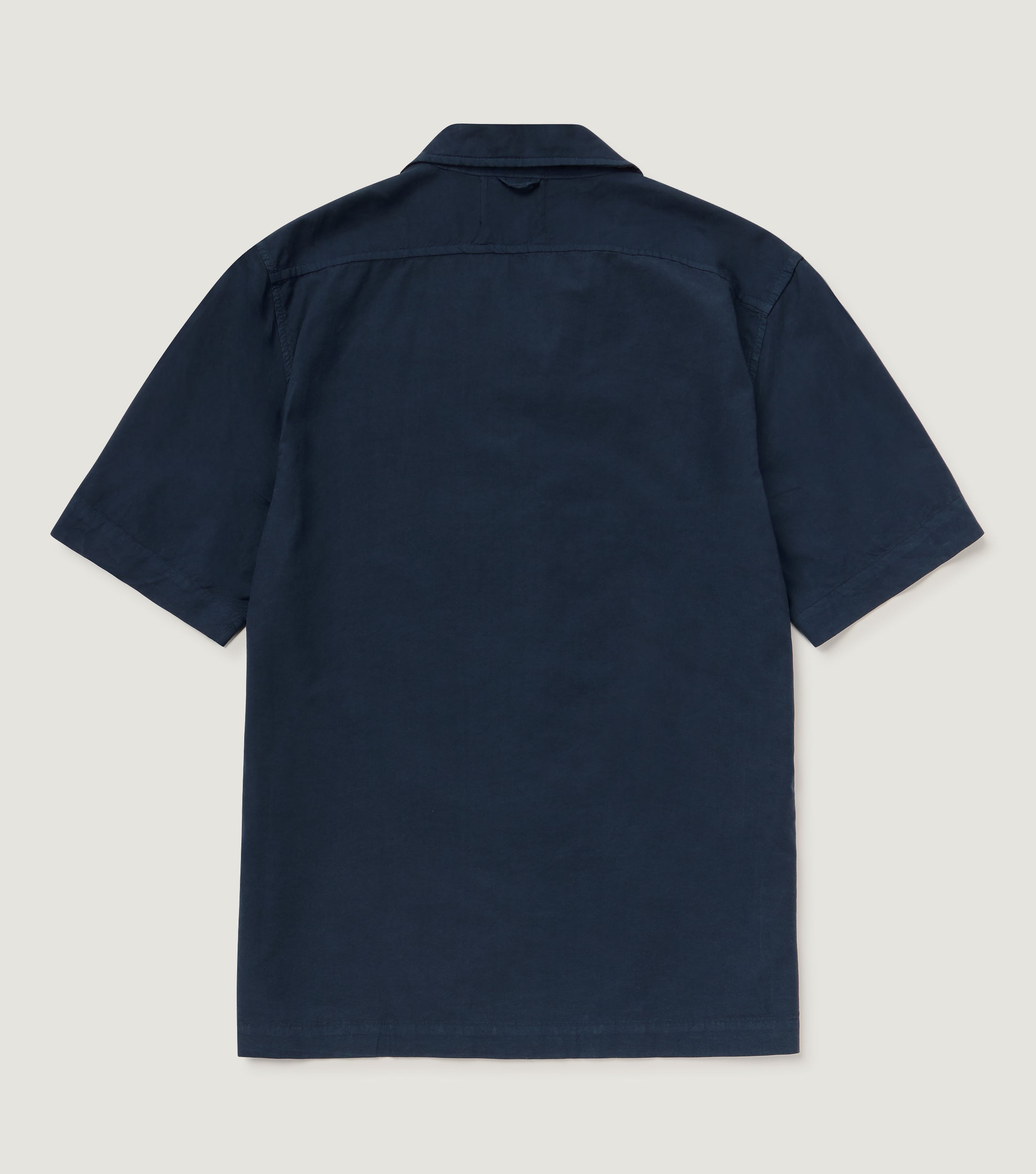Tencel Short Sleeve Shirt Night - Blaw x Koike