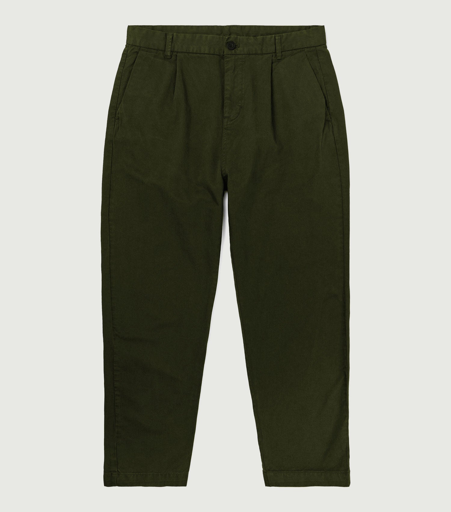 Carrot Crop Pleat Pant 2/60 Army - BLAW