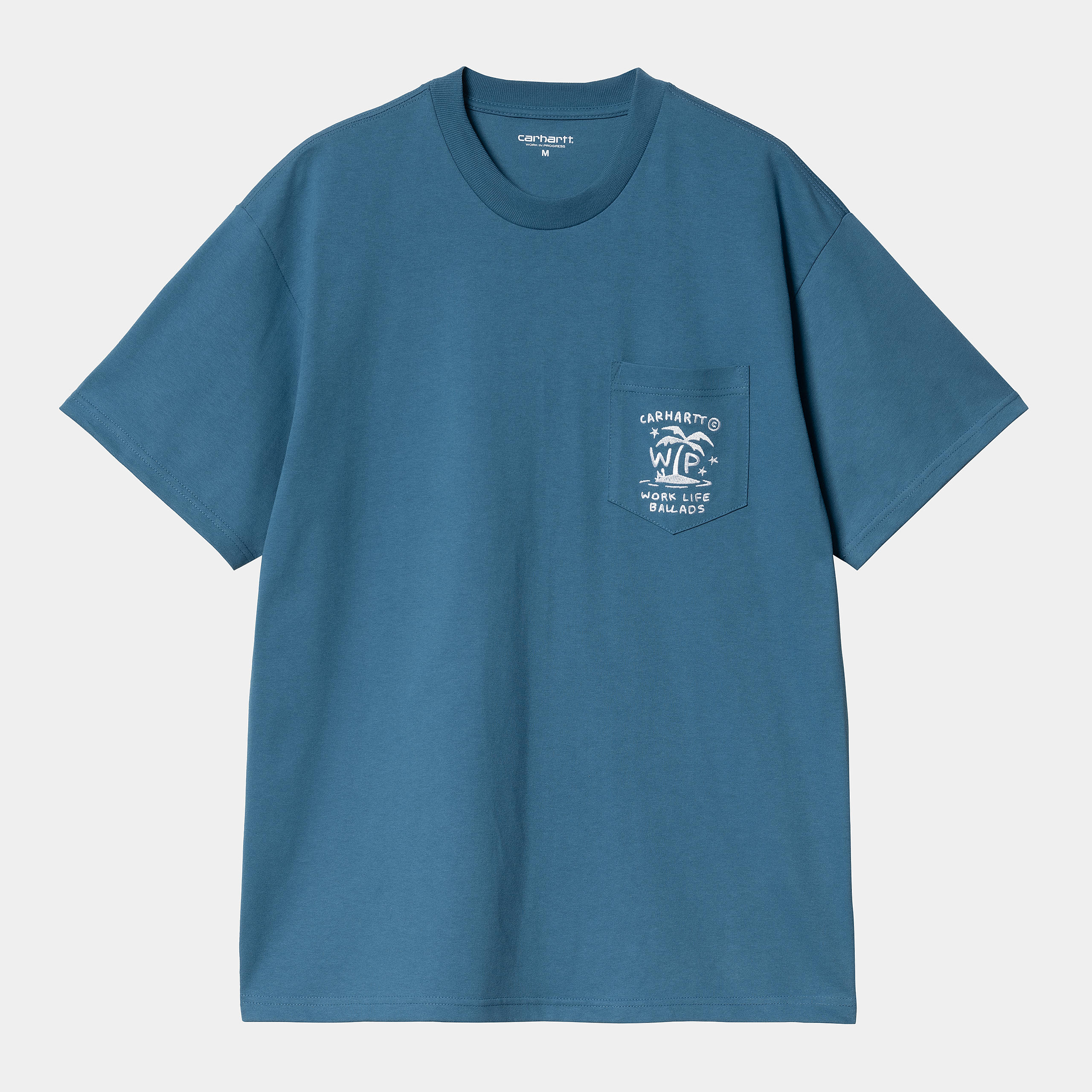 S/S Fragments Pocket T-Shirt Sodalite - Carhartt WIP