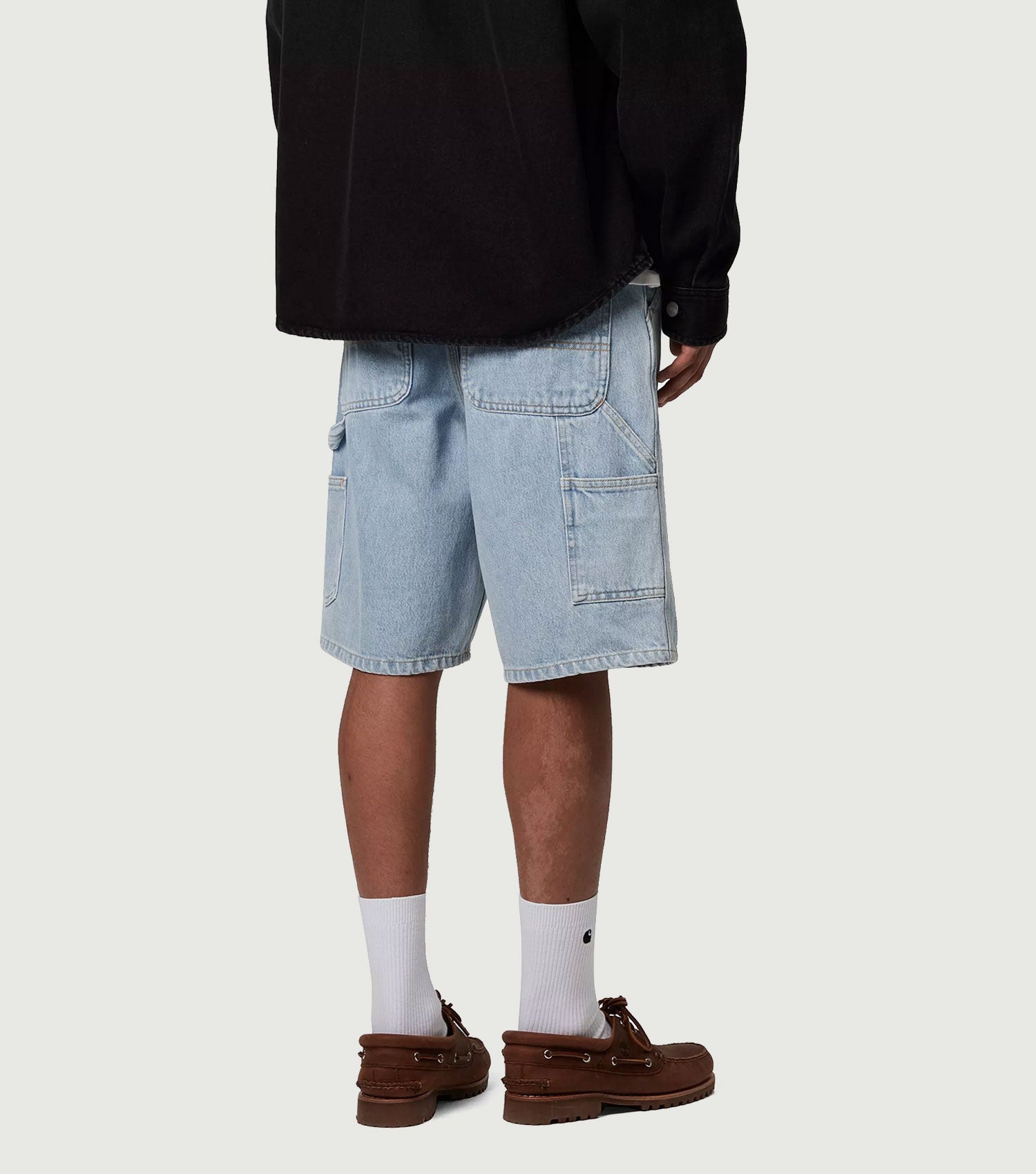 Single Knee Short Cotton Blue - Carhartt WIP