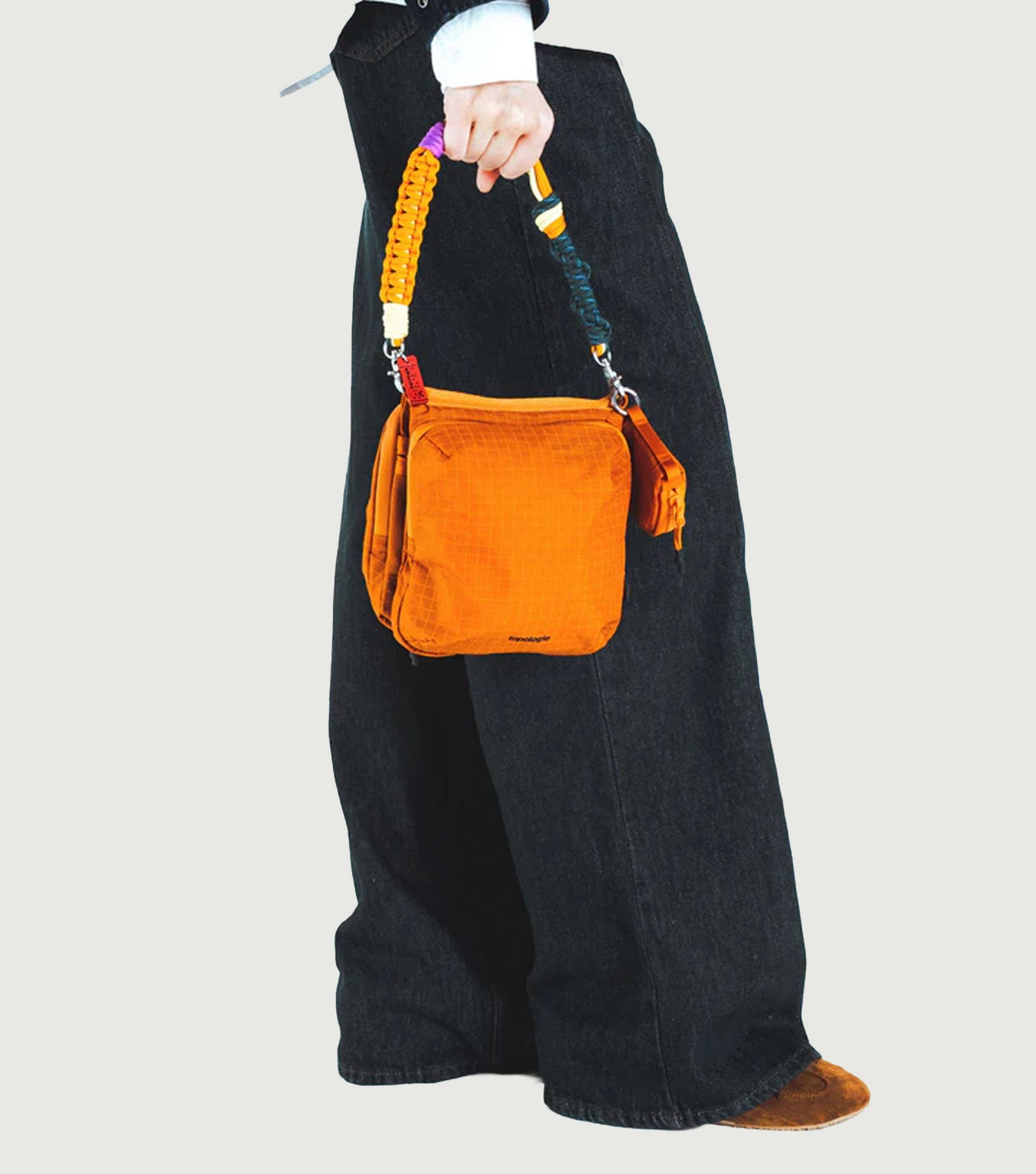 Casette Sacoche Medium Burn Orange Glazed Ripstop - Topologie