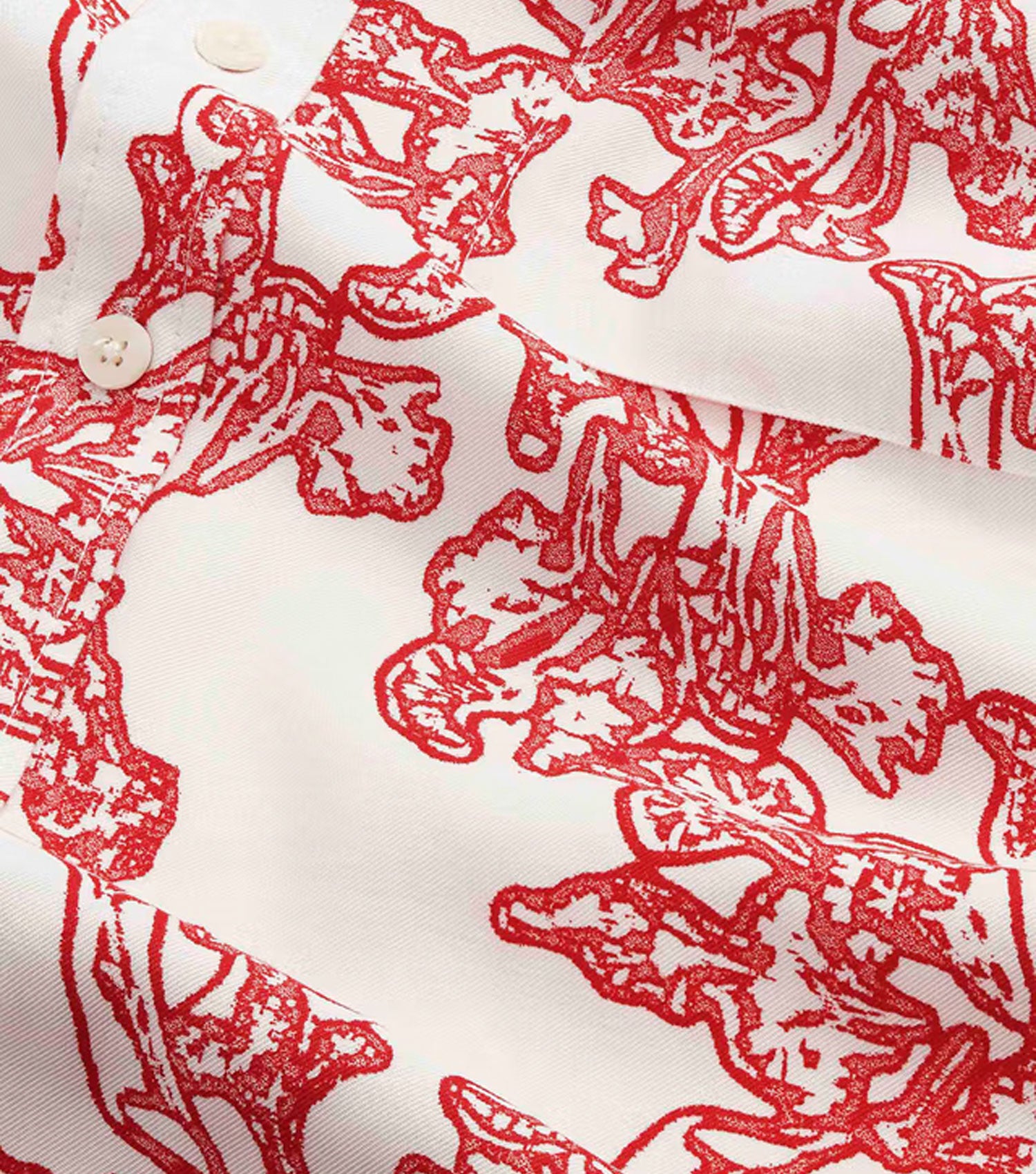 Deon - All-Over Print shirt Ivory - NN.07