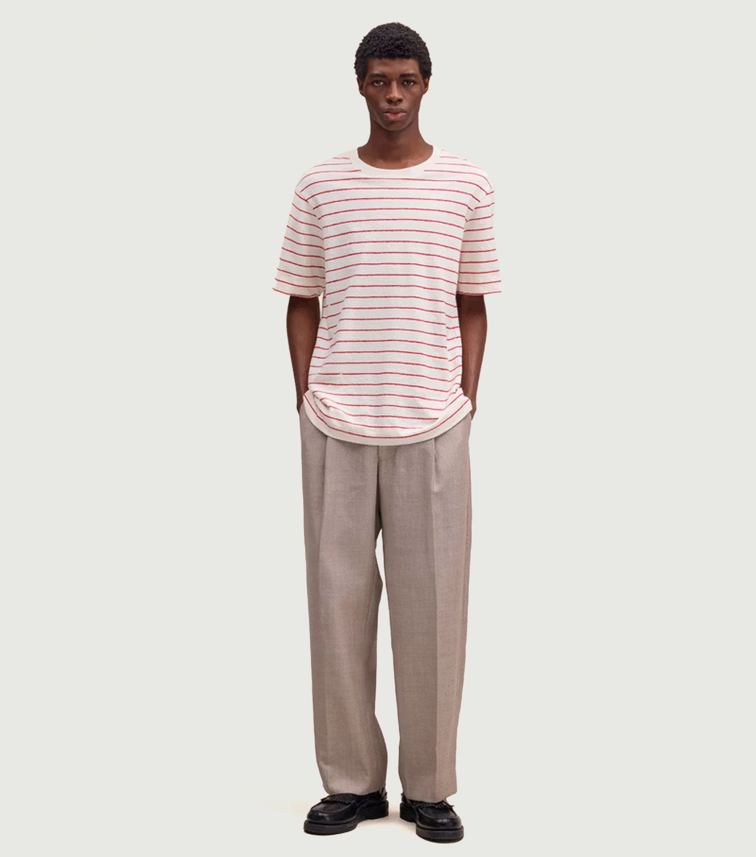 Pedro - Crepe tee Chili Glow - NN.07