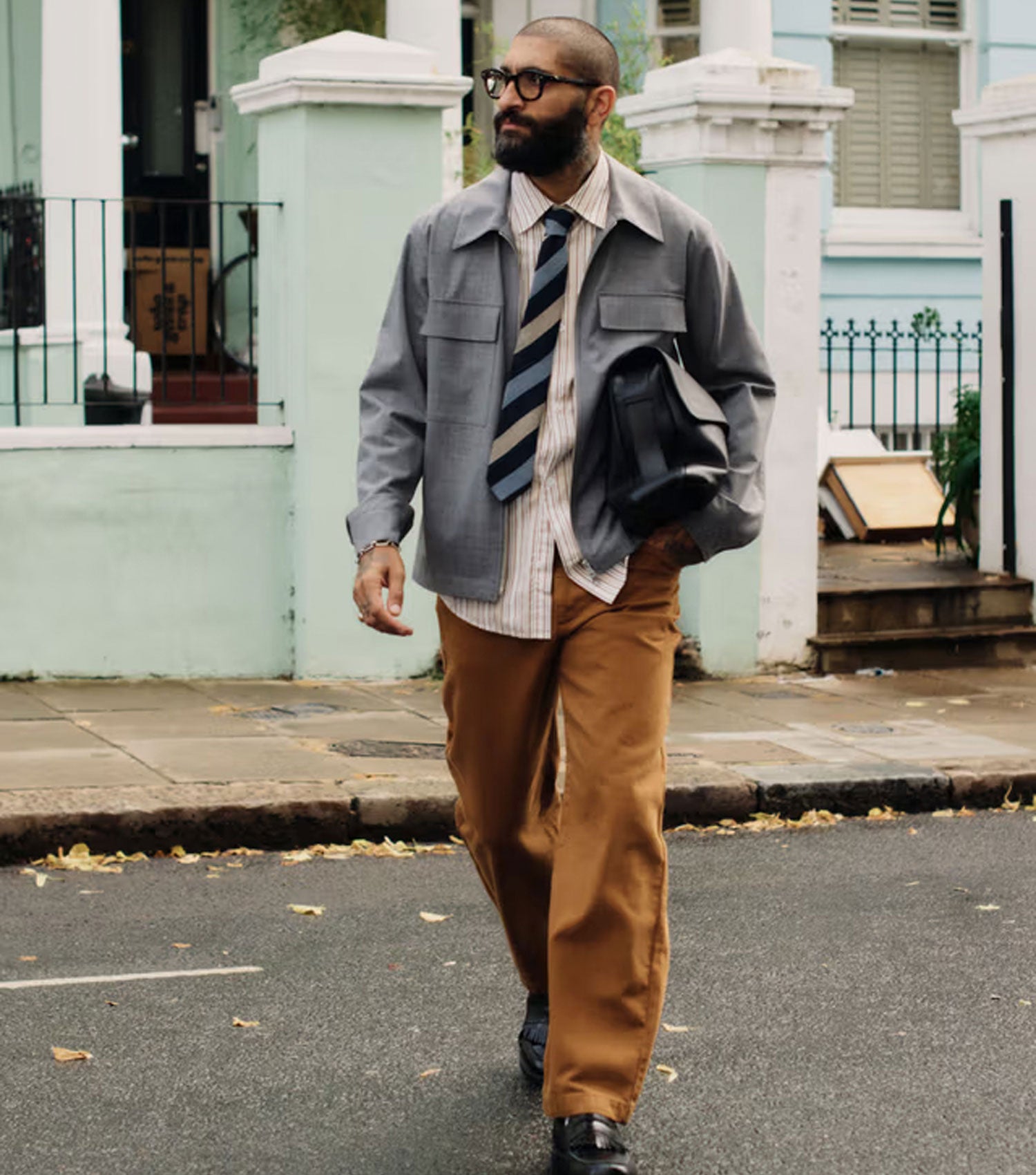 Freddy - Smooth cotton shirt Prairie Stripe - NN.07