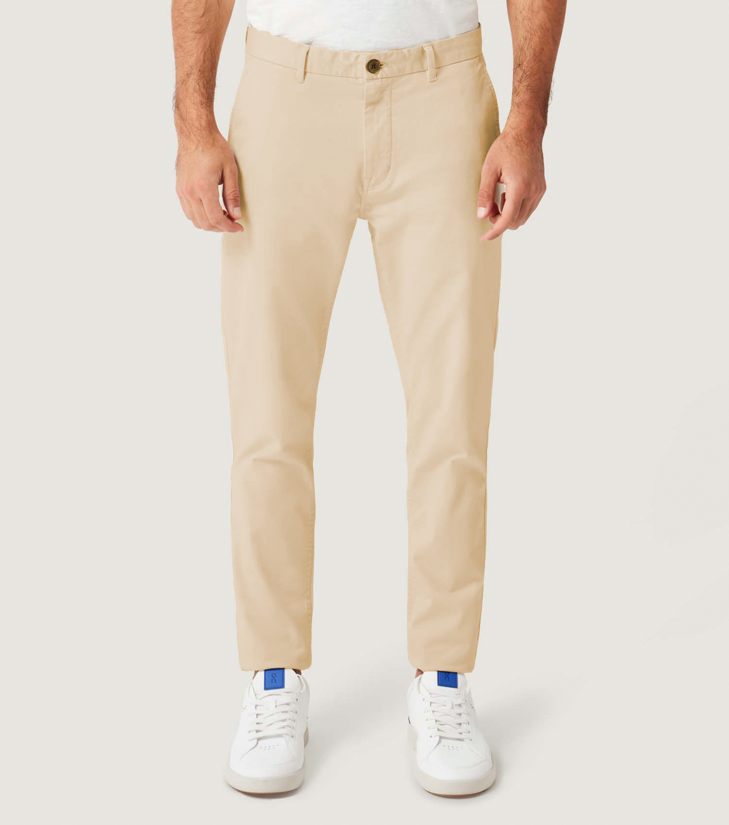 Chino Verdi Pant Ecru - BLAW