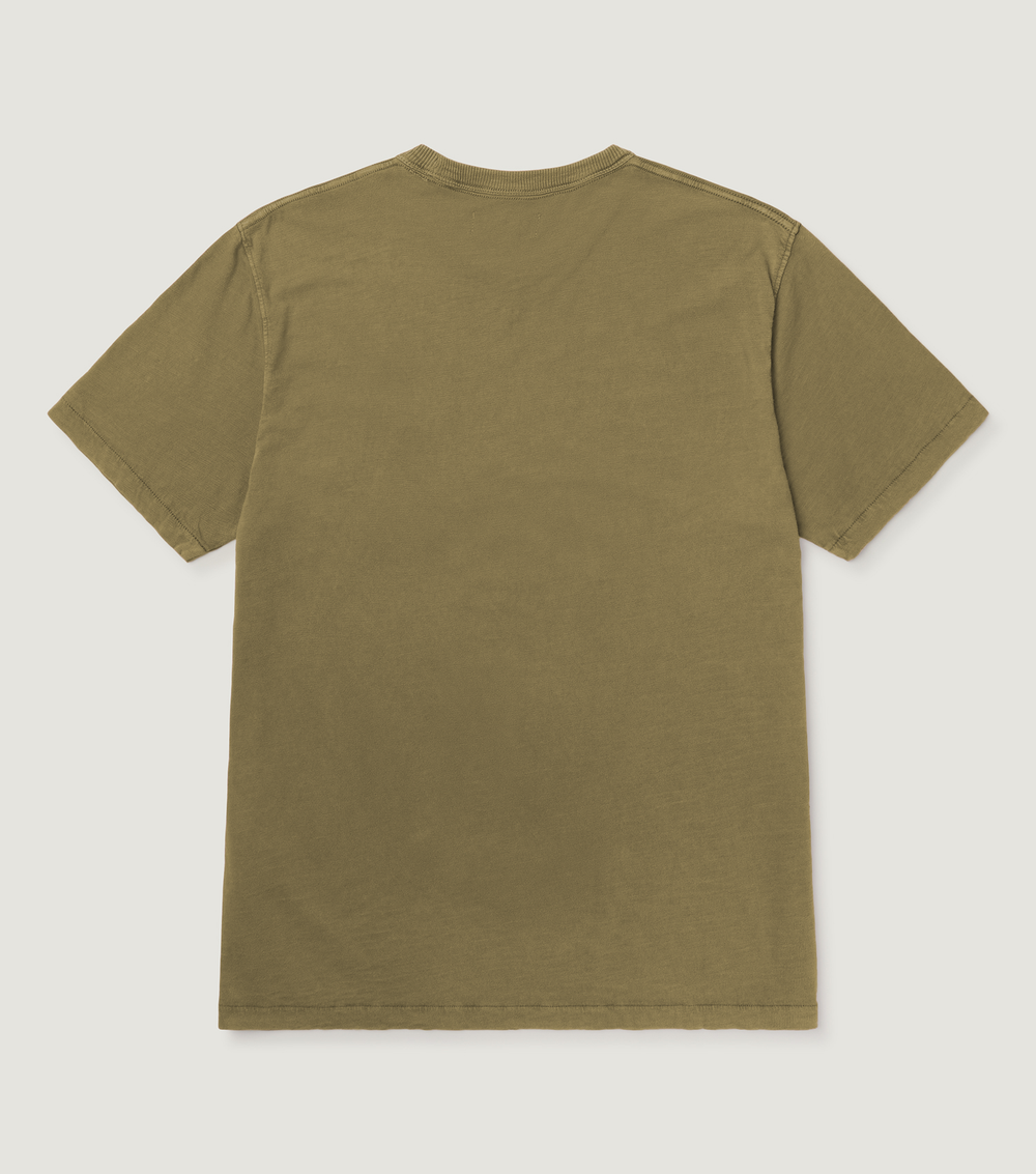 Flame T-shirt Army - BLAW