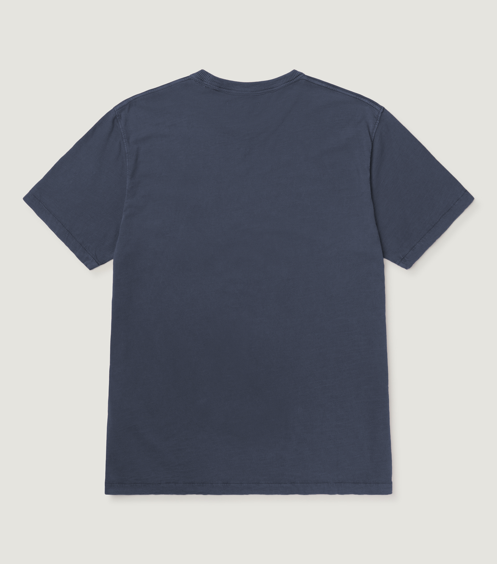 Flame T-shirt Navy - BLAW