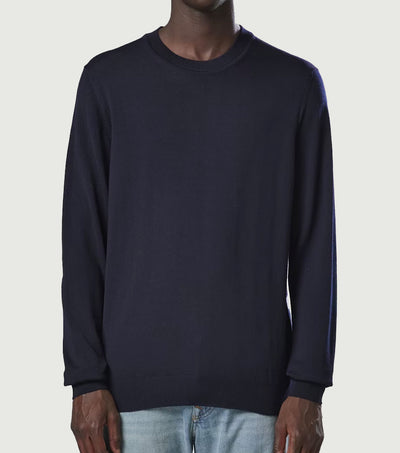 Ted Navy Blue Merino Sweater 6328 - NN.07