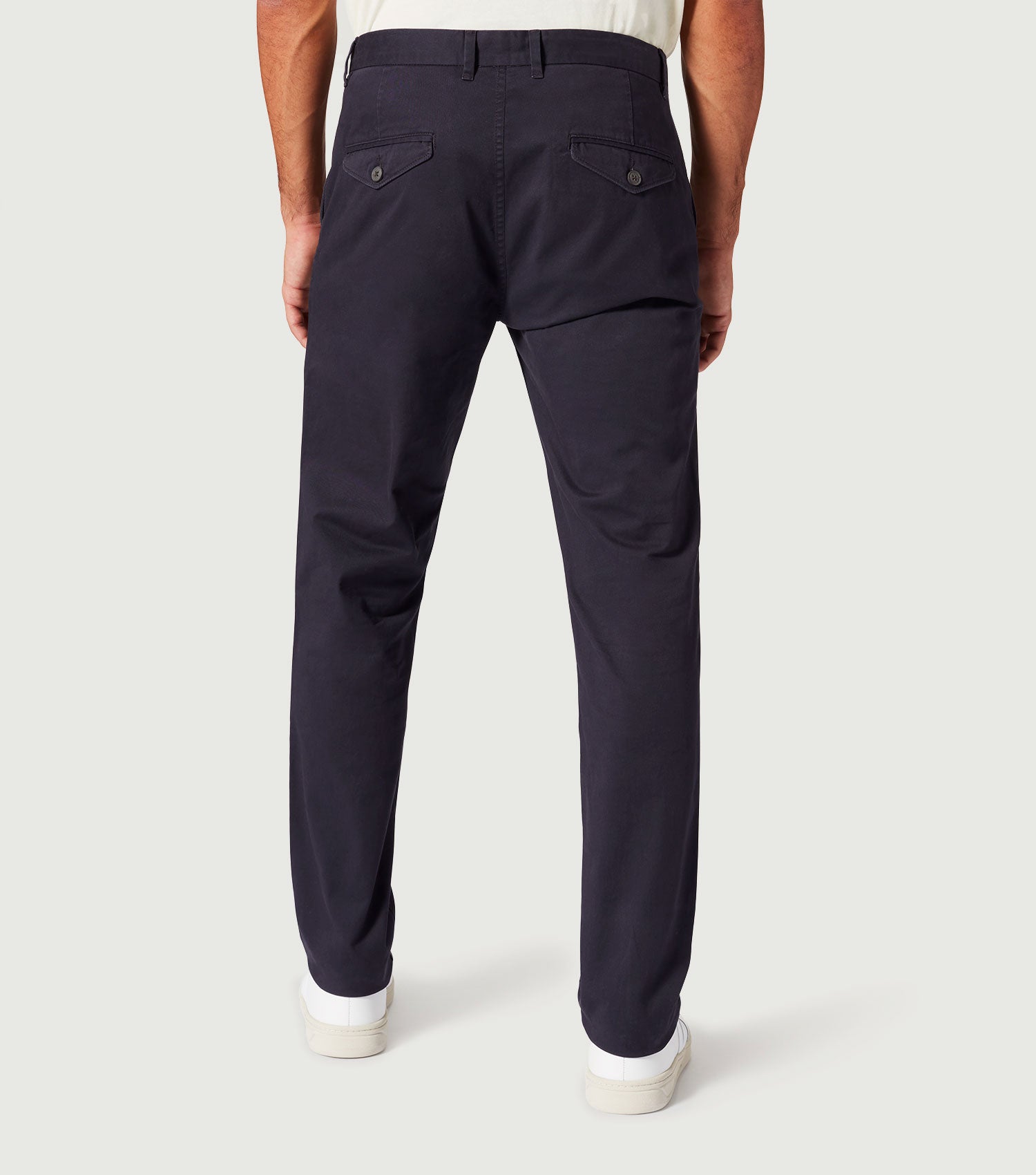 Chino Verdi 2/60 Pant Night - BLAW