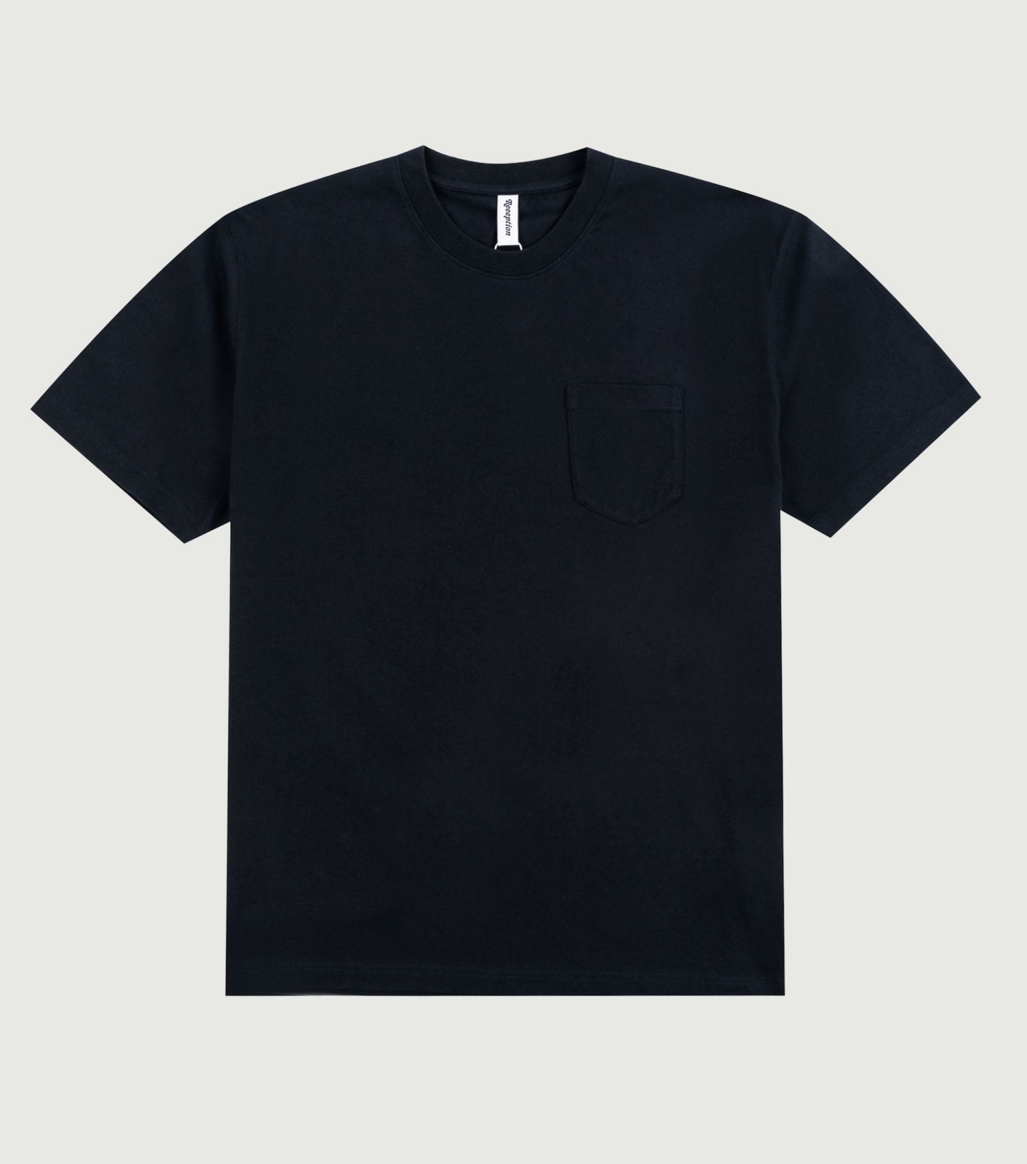 Social SS Pocket Tee Dark Navy - Reception